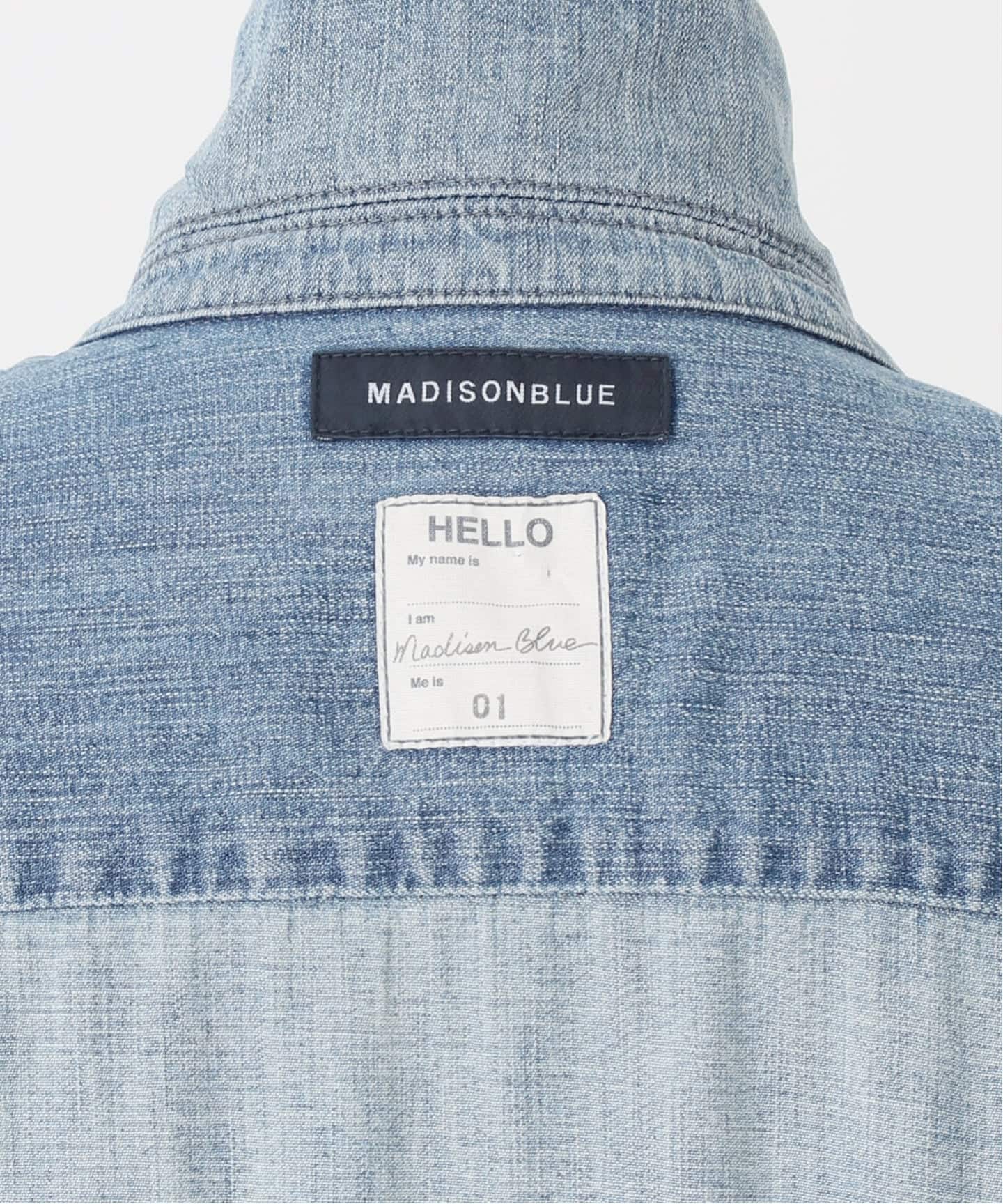 予約》【MADISONBLUE / マディソンブルー】WORK COAT DENIM（その他