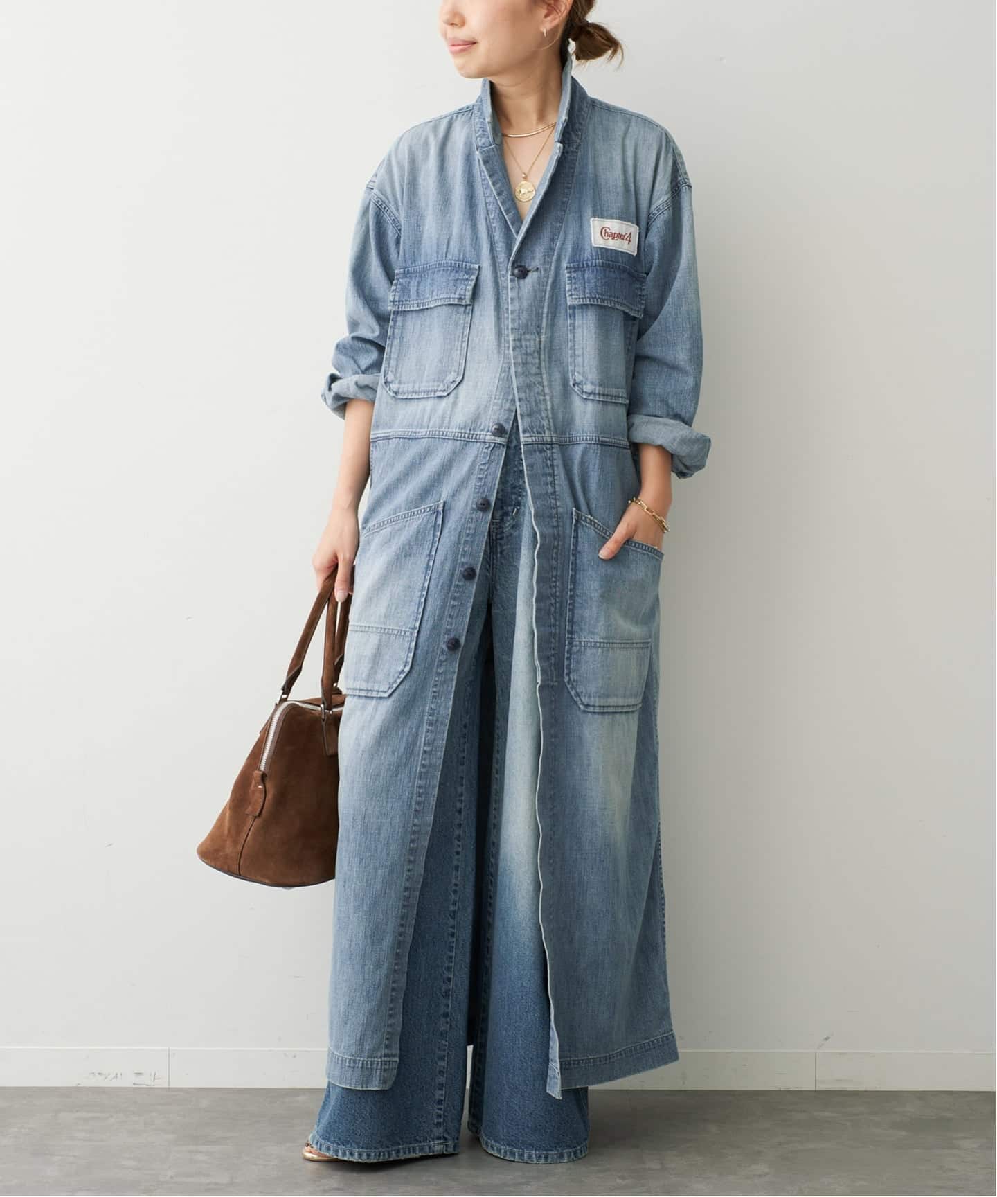 予約》【MADISONBLUE / マディソンブルー】WORK COAT DENIM
