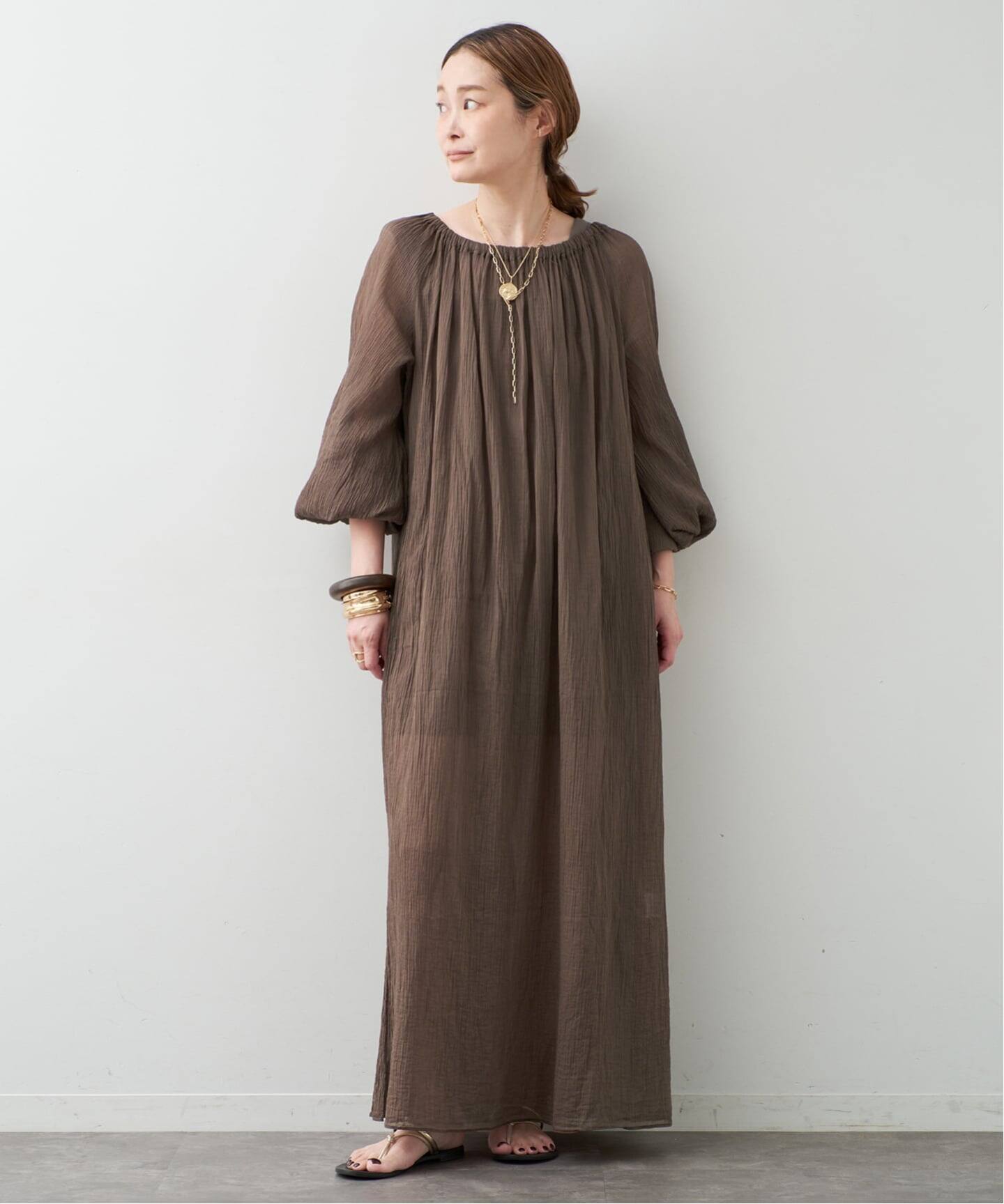 Raspail/ラスパイユ】 Smock Dress（ワンピース）｜Deuxieme Classe