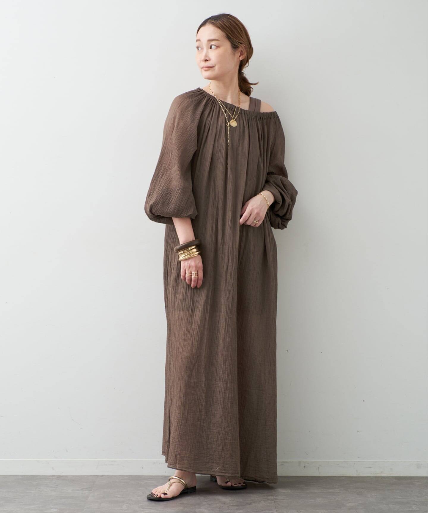 Raspail/ラスパイユ】 Smock Dress（ワンピース）｜Deuxieme Classe