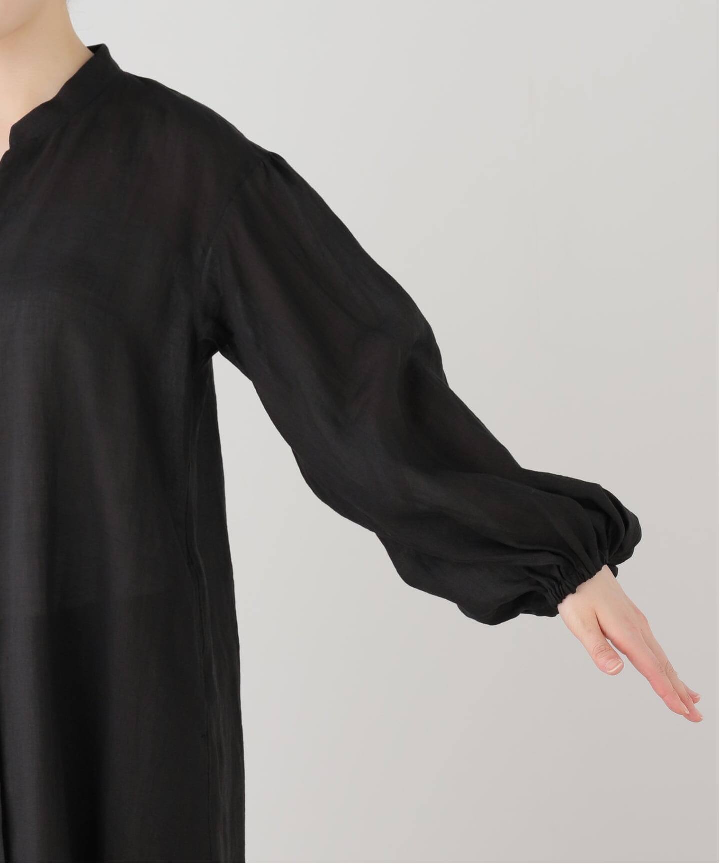 Col Pierrot/コル ピエロ】Ramie Volume Sleeve ワンピース