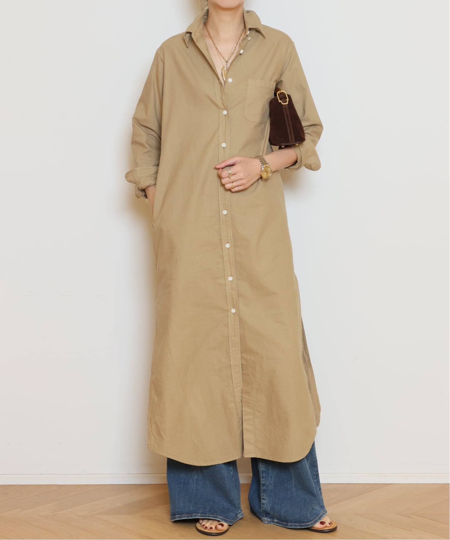 OXFORD BD シャツワンピース（ワンピース）｜MUSE de Deuxieme Classe 