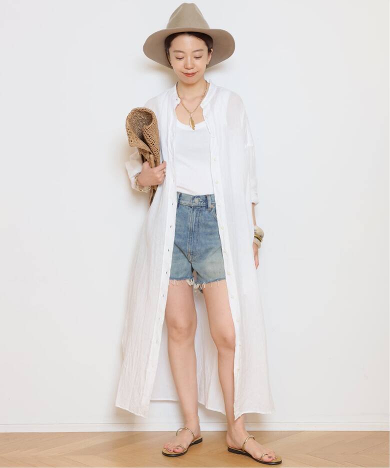 Linen ワンピース（ワンピース）｜MUSE de Deuxieme Classe（ミューズ 