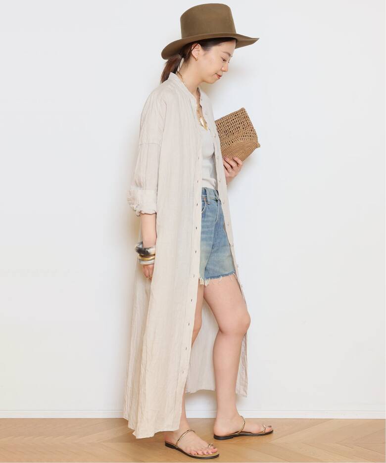 Linen ワンピース（ワンピース）｜MUSE de Deuxieme Classe（ミューズ 