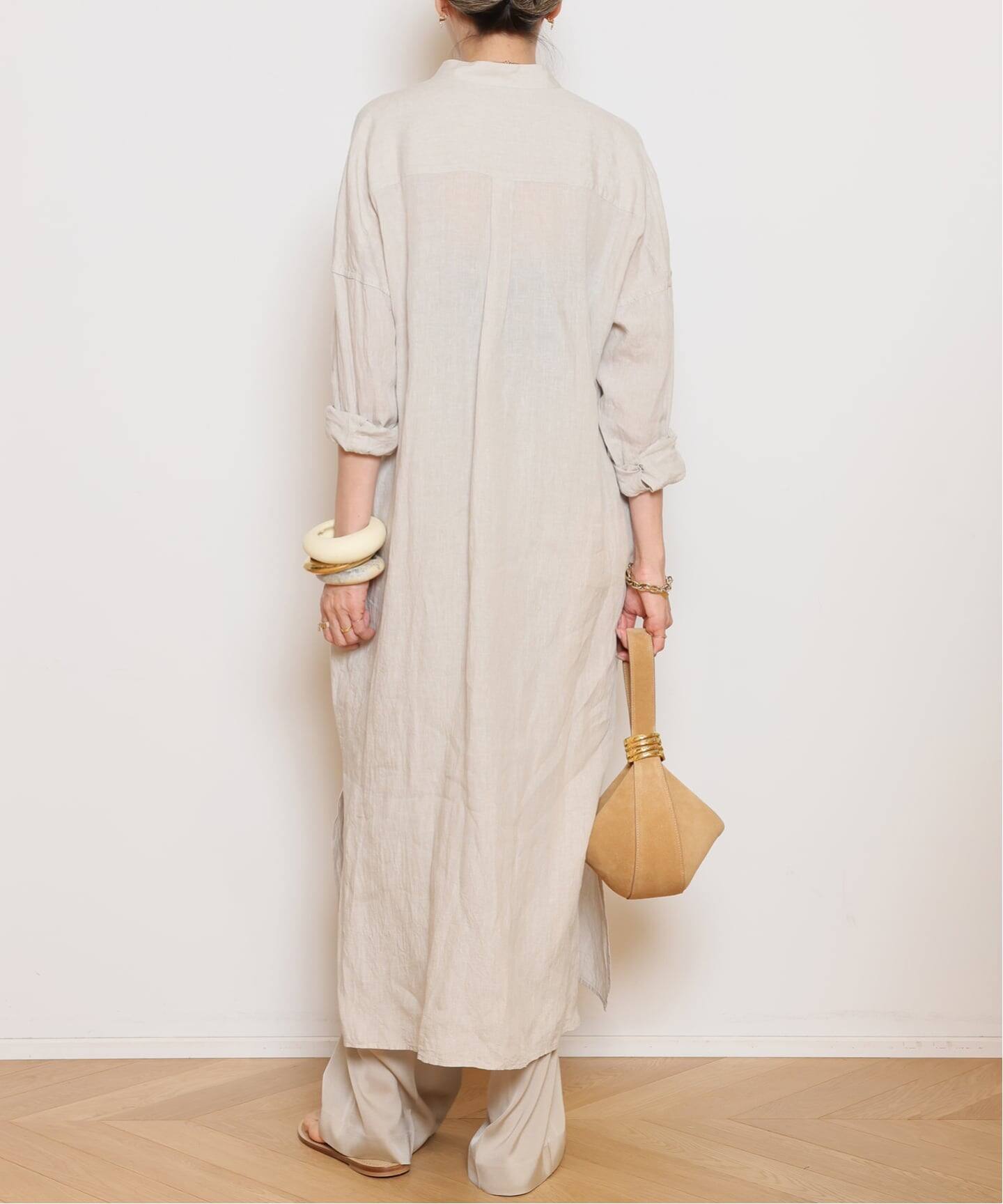 Linen ワンピース（ワンピース）｜MUSE de Deuxieme Classe（ミューズ