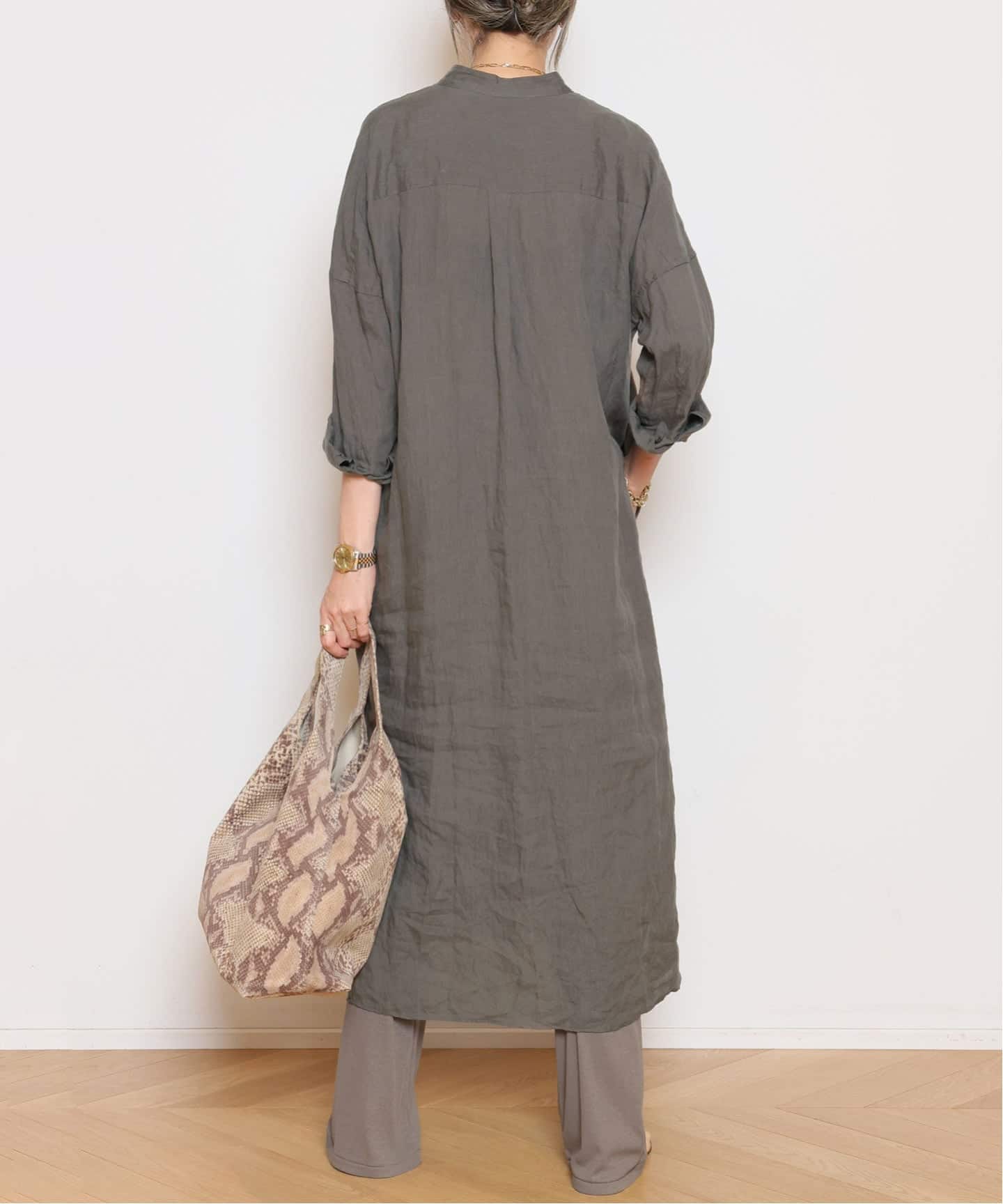 Linen ワンピース（ワンピース）｜MUSE de Deuxieme Classe（ミューズ