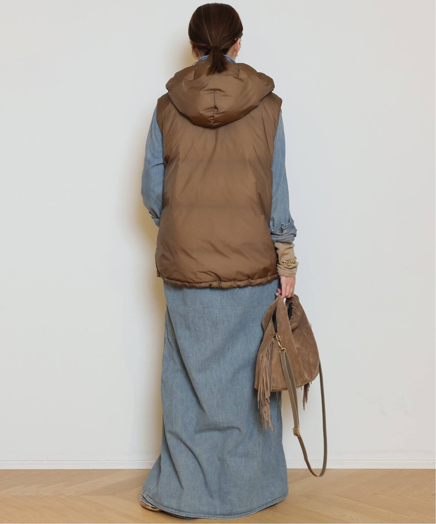 REMI RELIEF/レミレリーフ】DENIM シャツドレス（シャツワンピース 