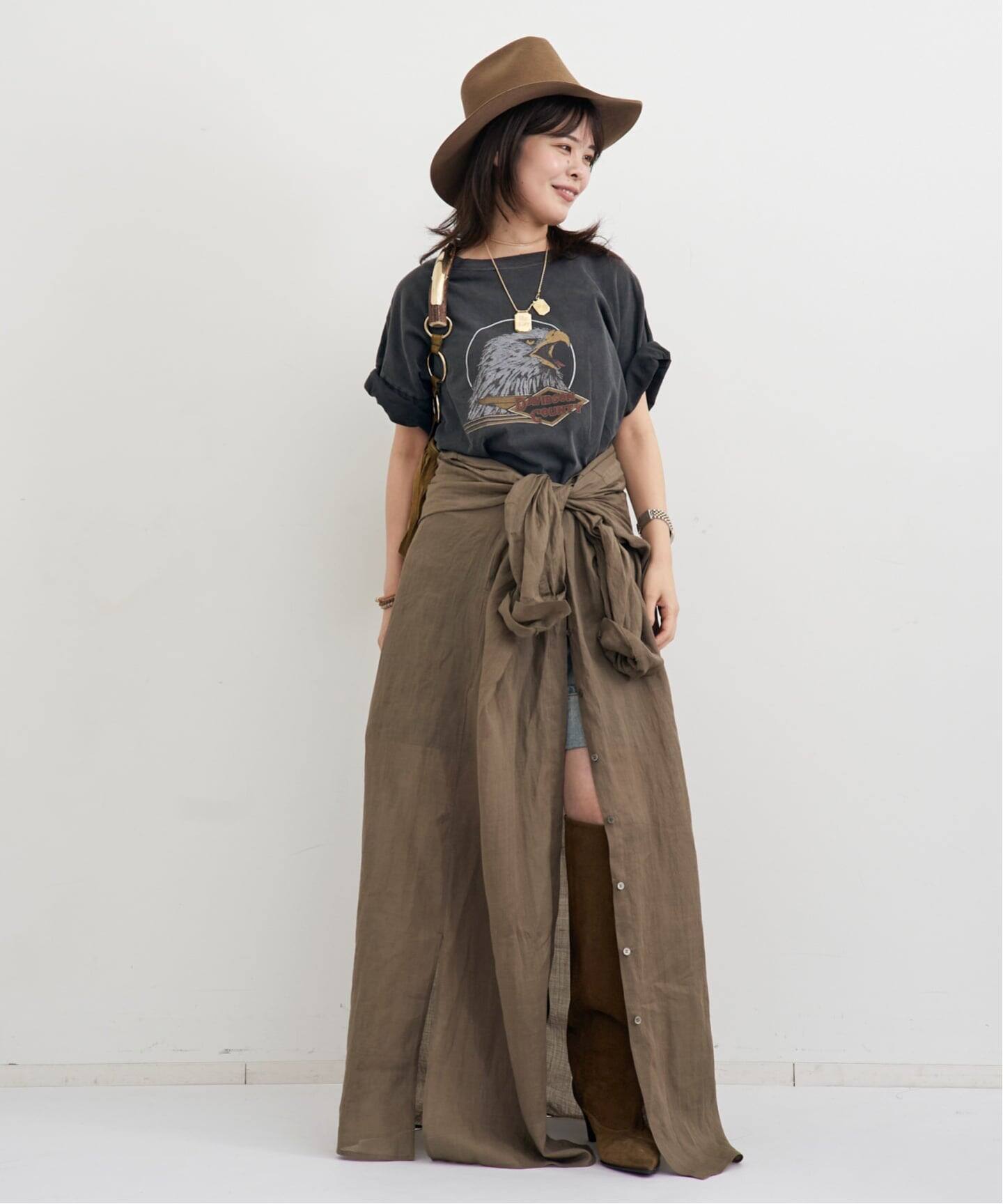 Ramie Shirts Dress（シャツワンピース）｜L'Appartement