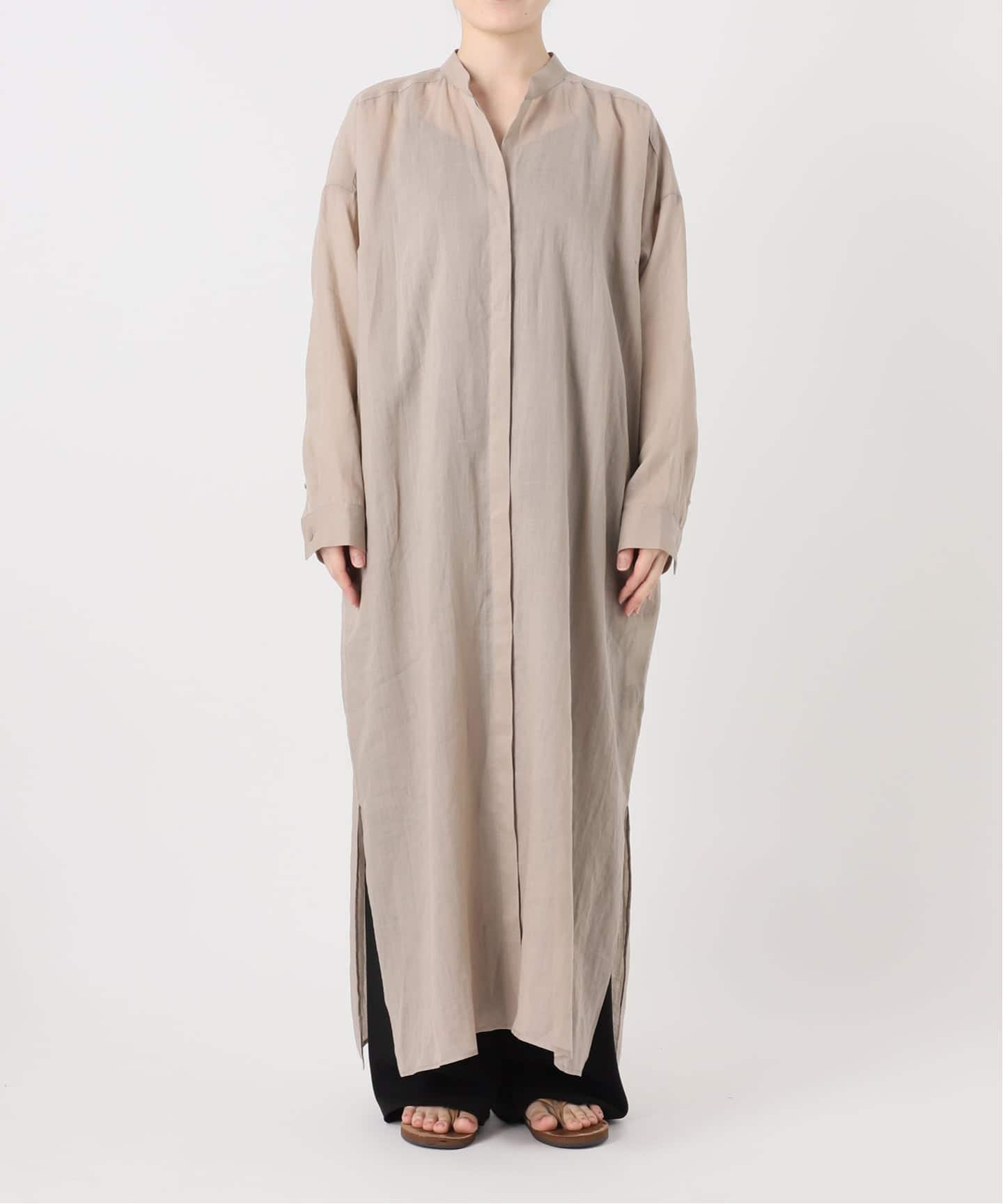Ramie Shirts Dress（シャツワンピース）｜L'Appartement