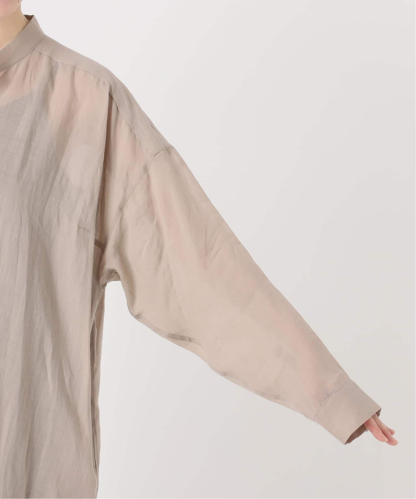 Ramie Shirts Dress（シャツワンピース）｜L'Appartement