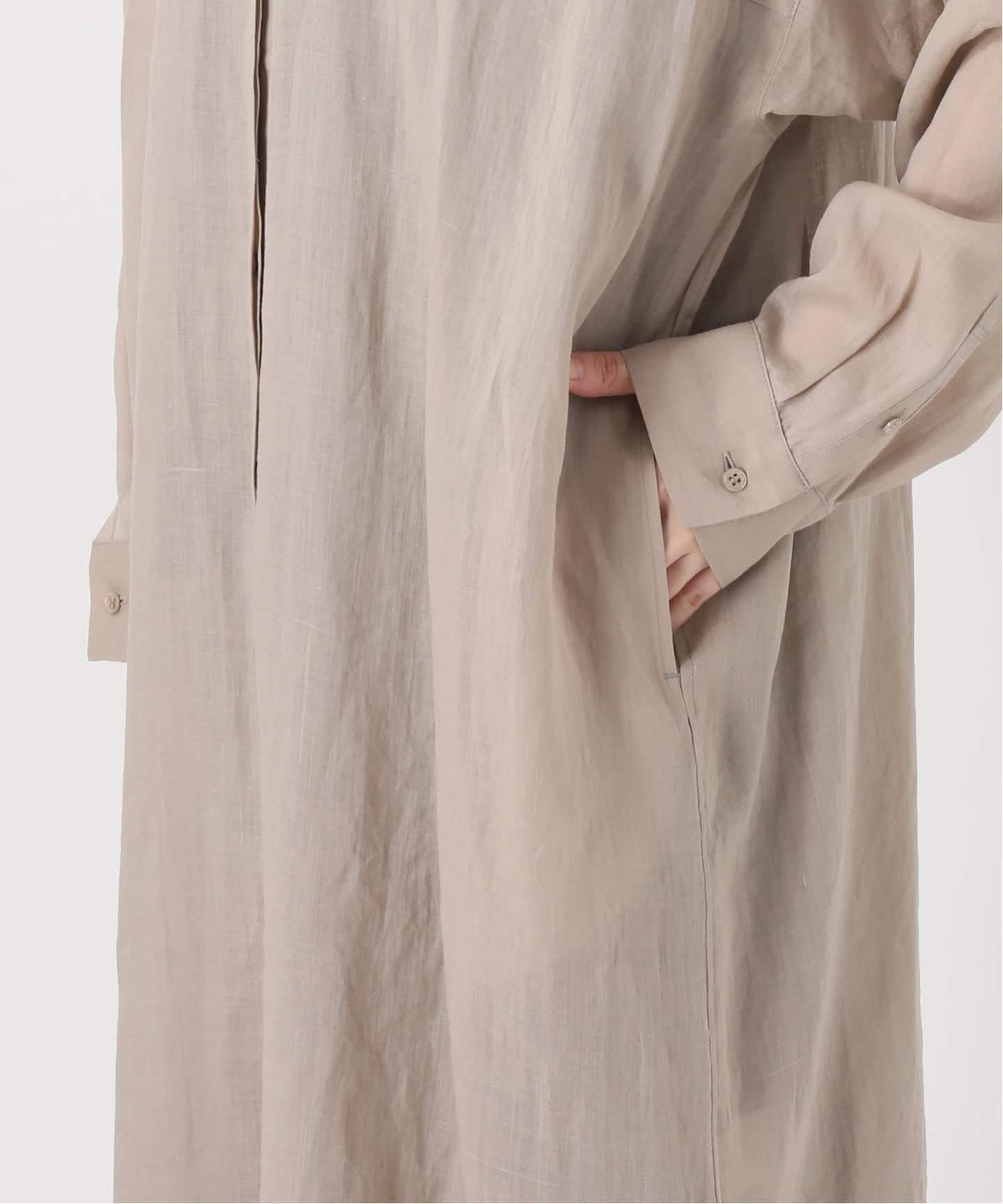 Ramie Shirts Dress（シャツワンピース）｜L'Appartement