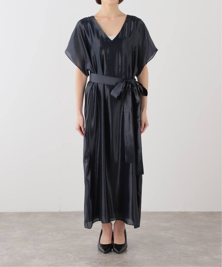 INDRESS/インドレス】 PLAIN LUREX DRESS（ワンピース）｜L 