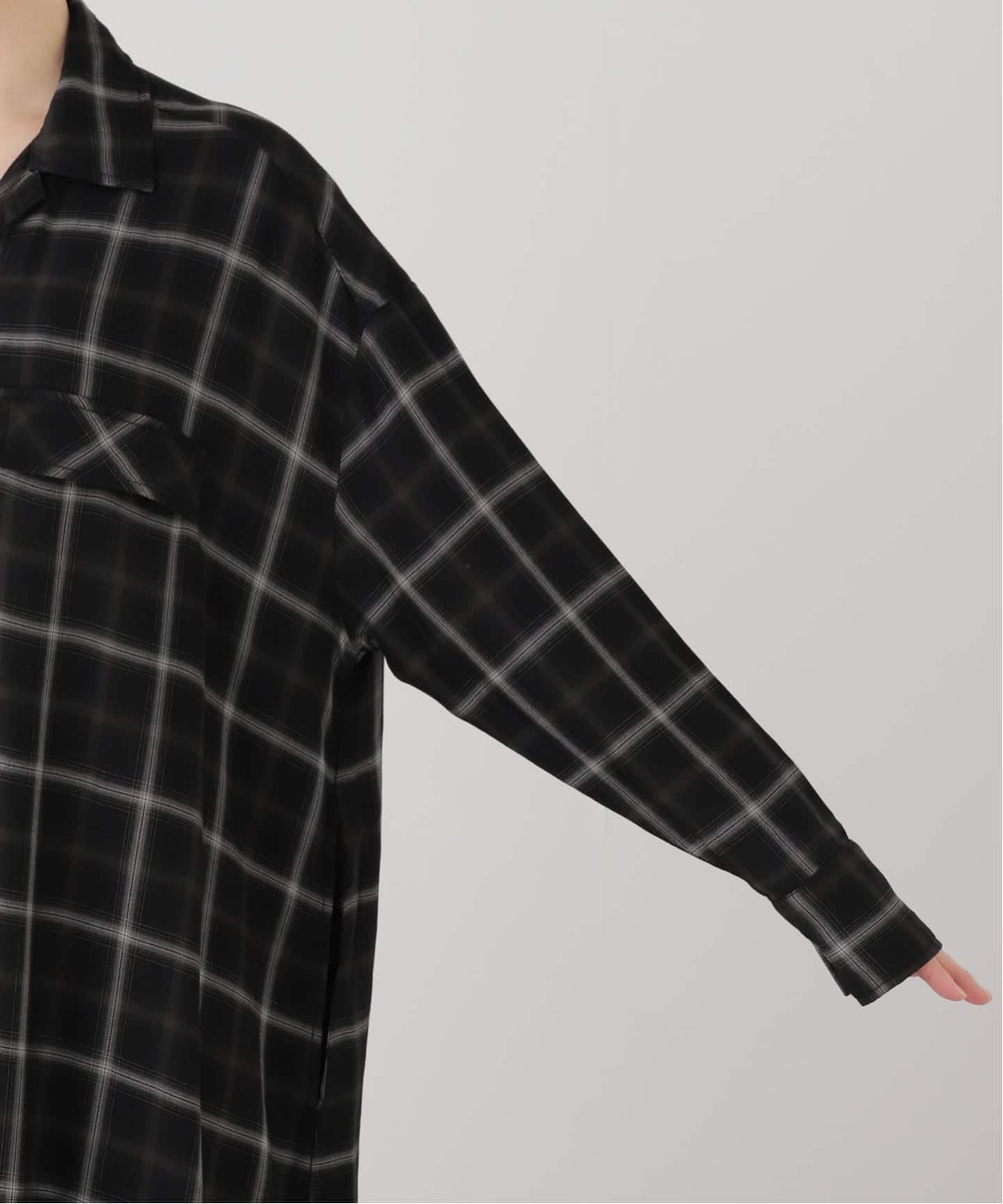 REMI RELIEF/レミ レリーフ】 CHECK SHIRT DRESS（シャツワンピース