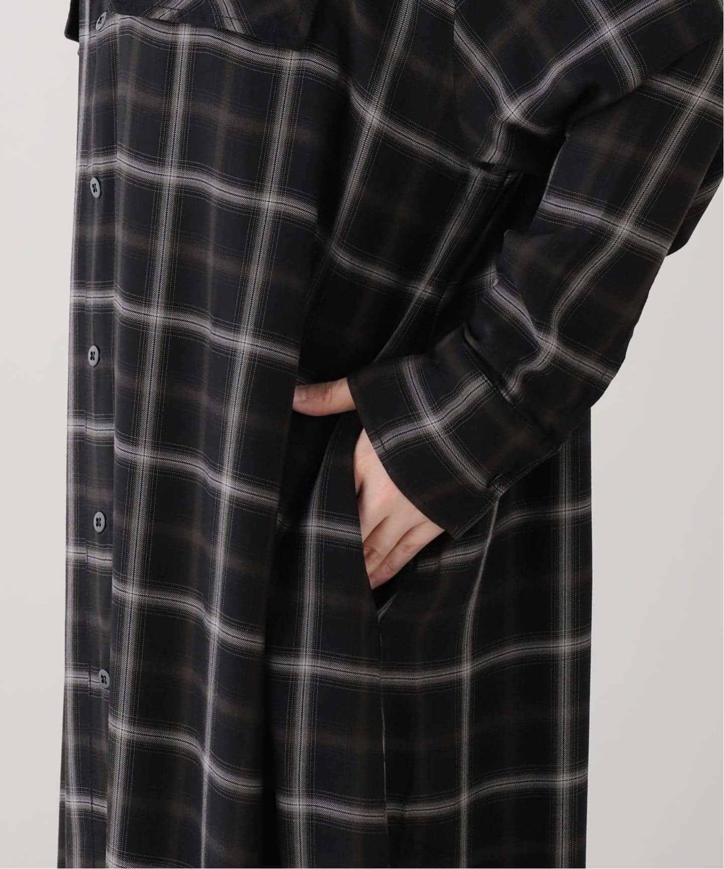 アパルトモンREMI REIEFレミレリー]CHECK SHIRT DRESS REMI RELIEF/レミ レリーフ】 CHECK SHIRT DRESS（シャツワンピース