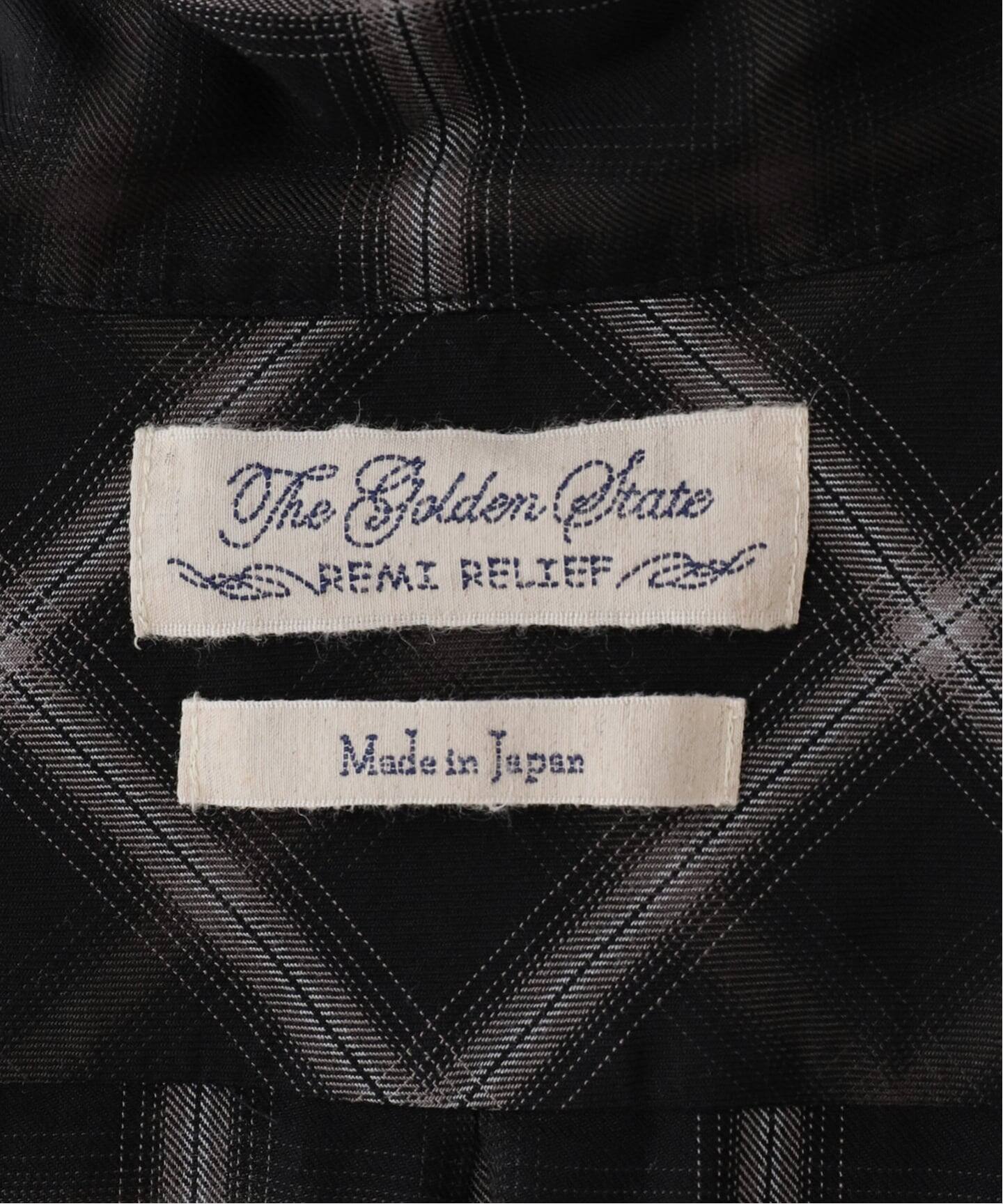 REMI RELIEF/レミ レリーフ】 CHECK SHIRT DRESS（シャツワンピース