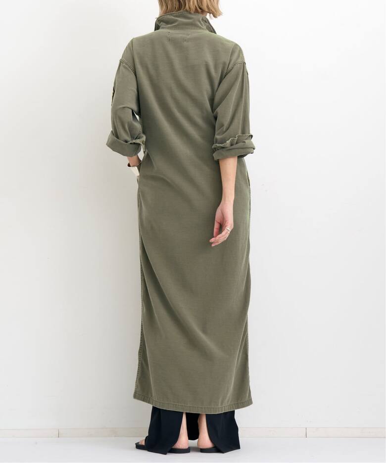 REMI RELIEF/レミ レリーフ】 MILITARY SHIRTS DRESS（シャツ 