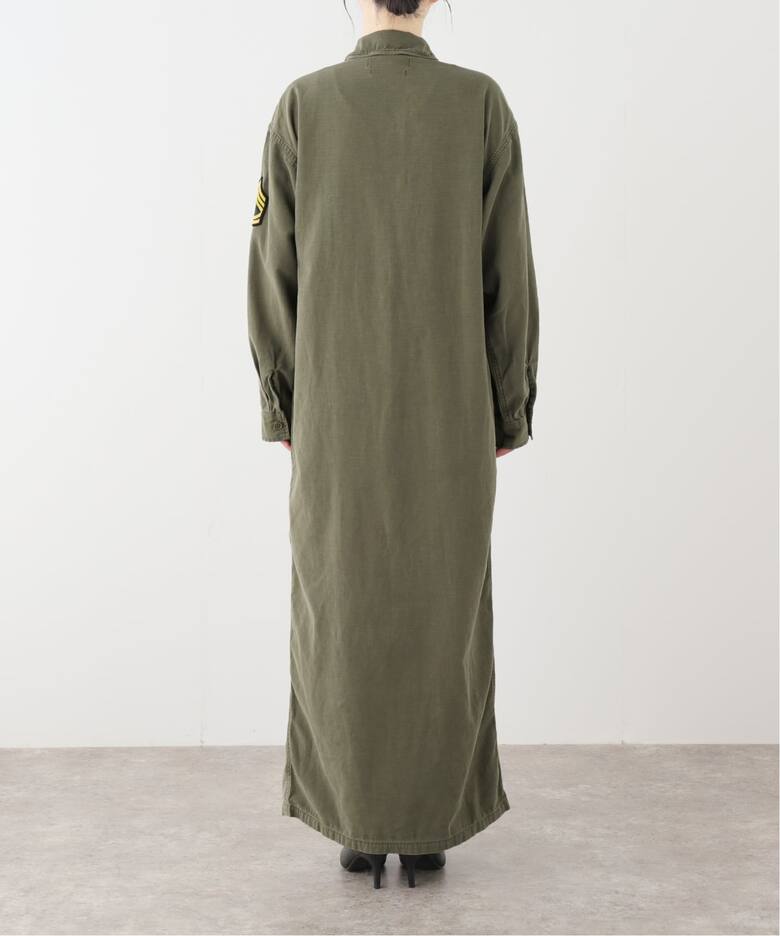 REMI RELIEF/レミ レリーフ】 MILITARY SHIRTS DRESS（シャツ 