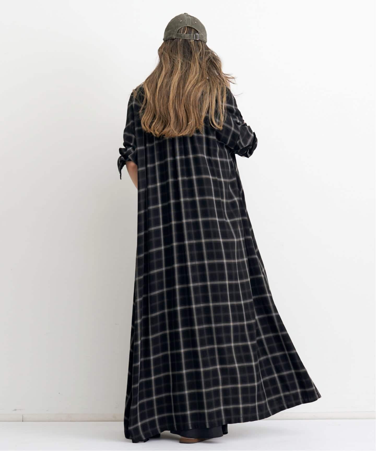 REMI RELIEF/レミ レリーフ】 CHECK SHIRT DRESS（シャツワンピース