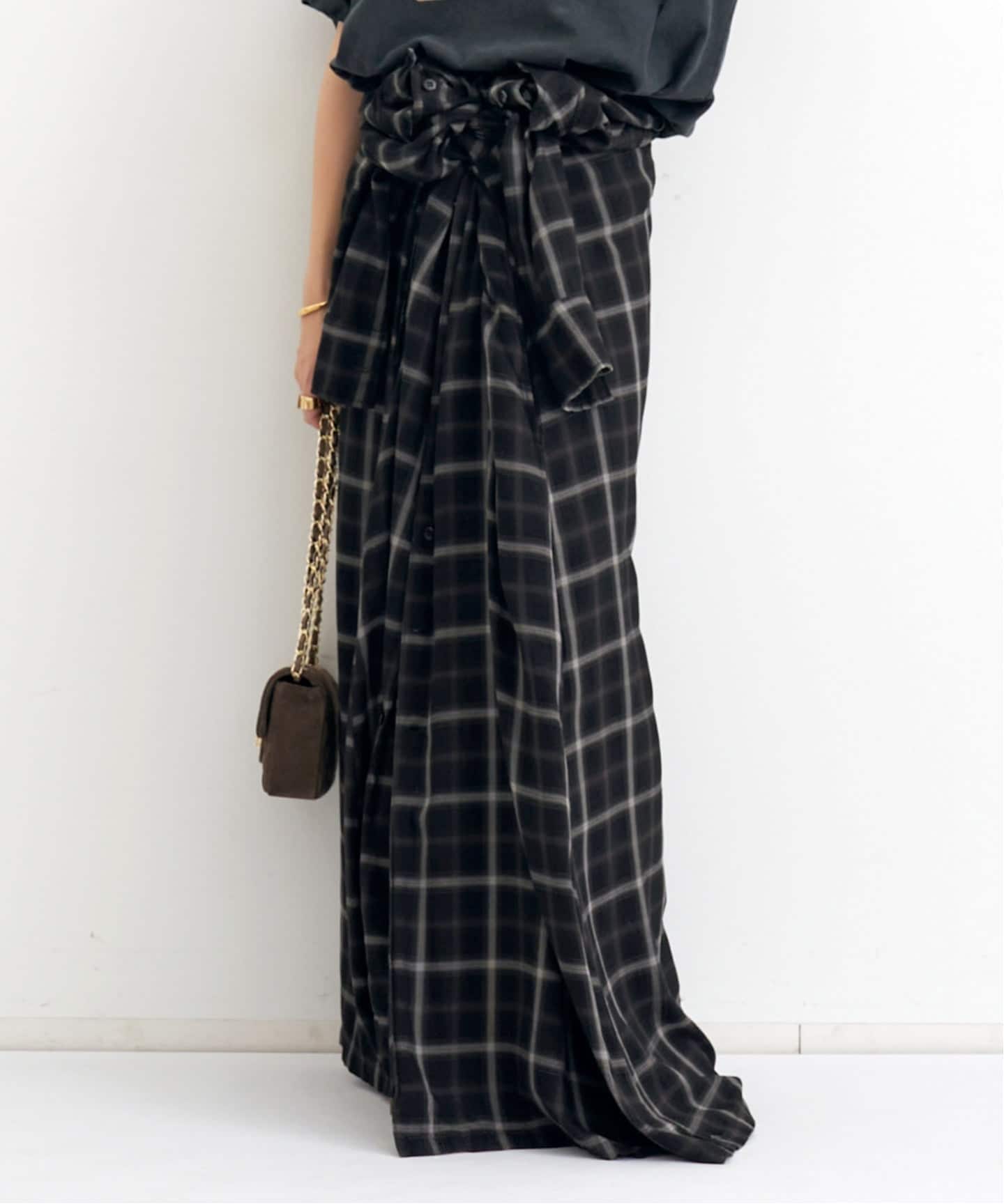 REMI RELIEF/レミ レリーフ】 CHECK SHIRT DRESS（シャツワンピース