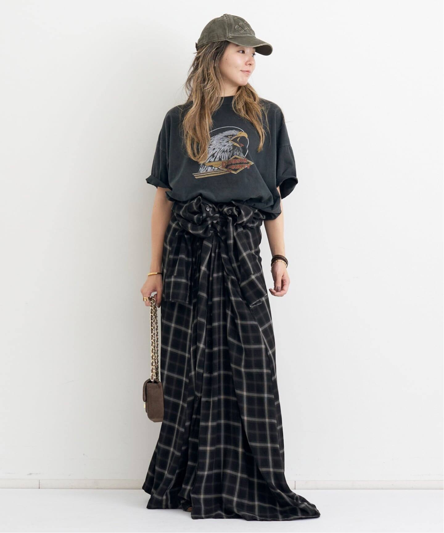 REMI RELIEF/レミ レリーフ】 CHECK SHIRT DRESS（シャツワンピース