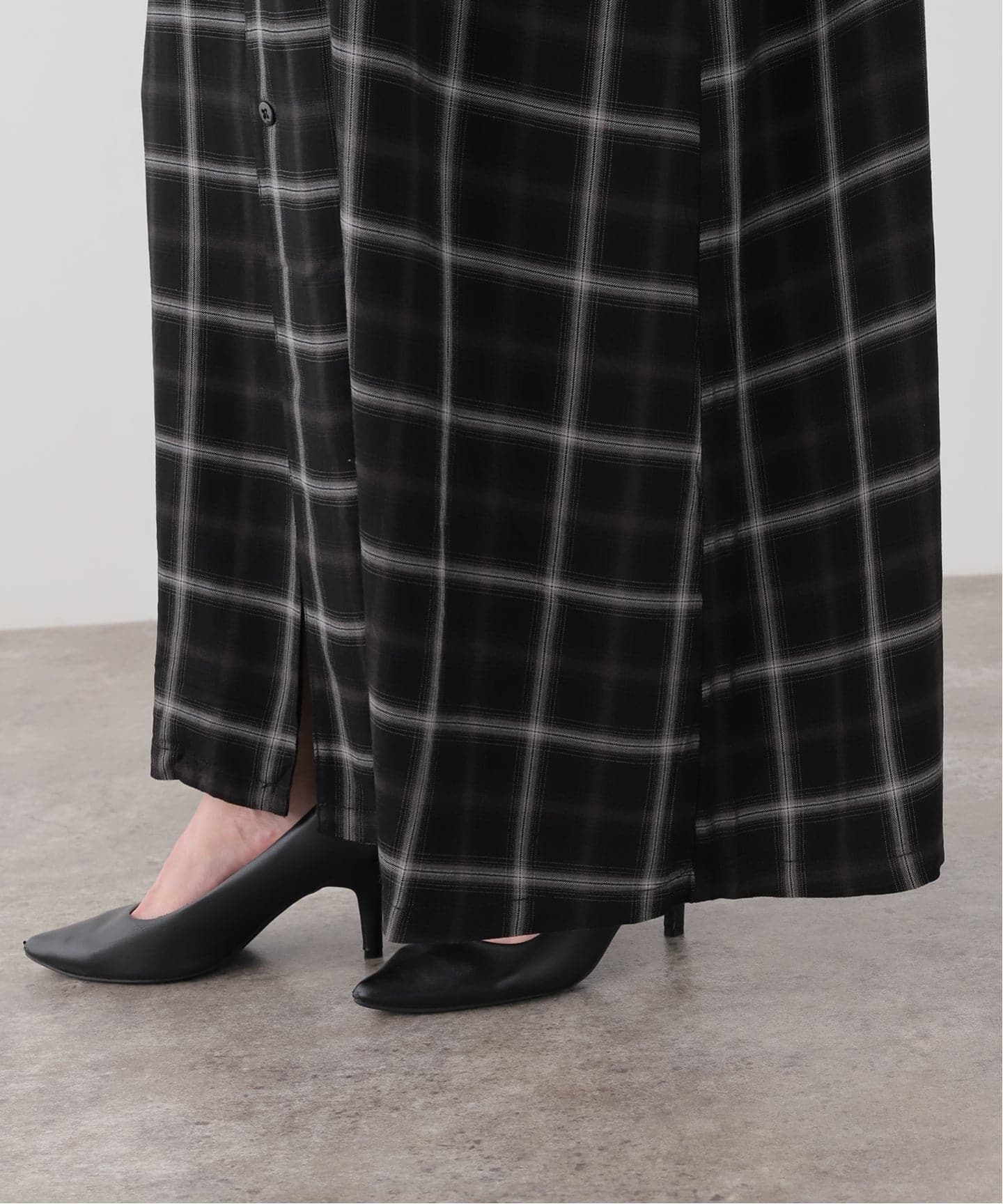 REMI RELIEF/レミ レリーフ】 CHECK SHIRT DRESS（シャツワンピース