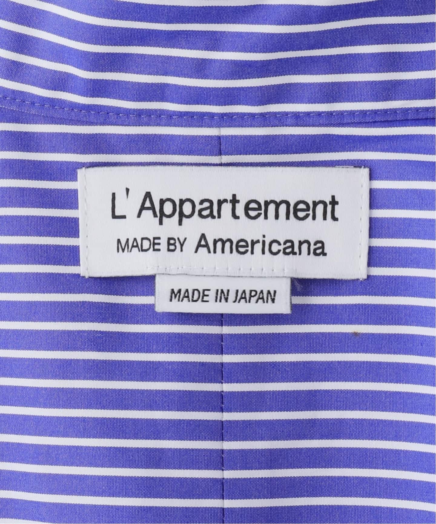 AMERICANA/アメリカーナ】 Stripe Shirt Onepeace（シャツワンピース