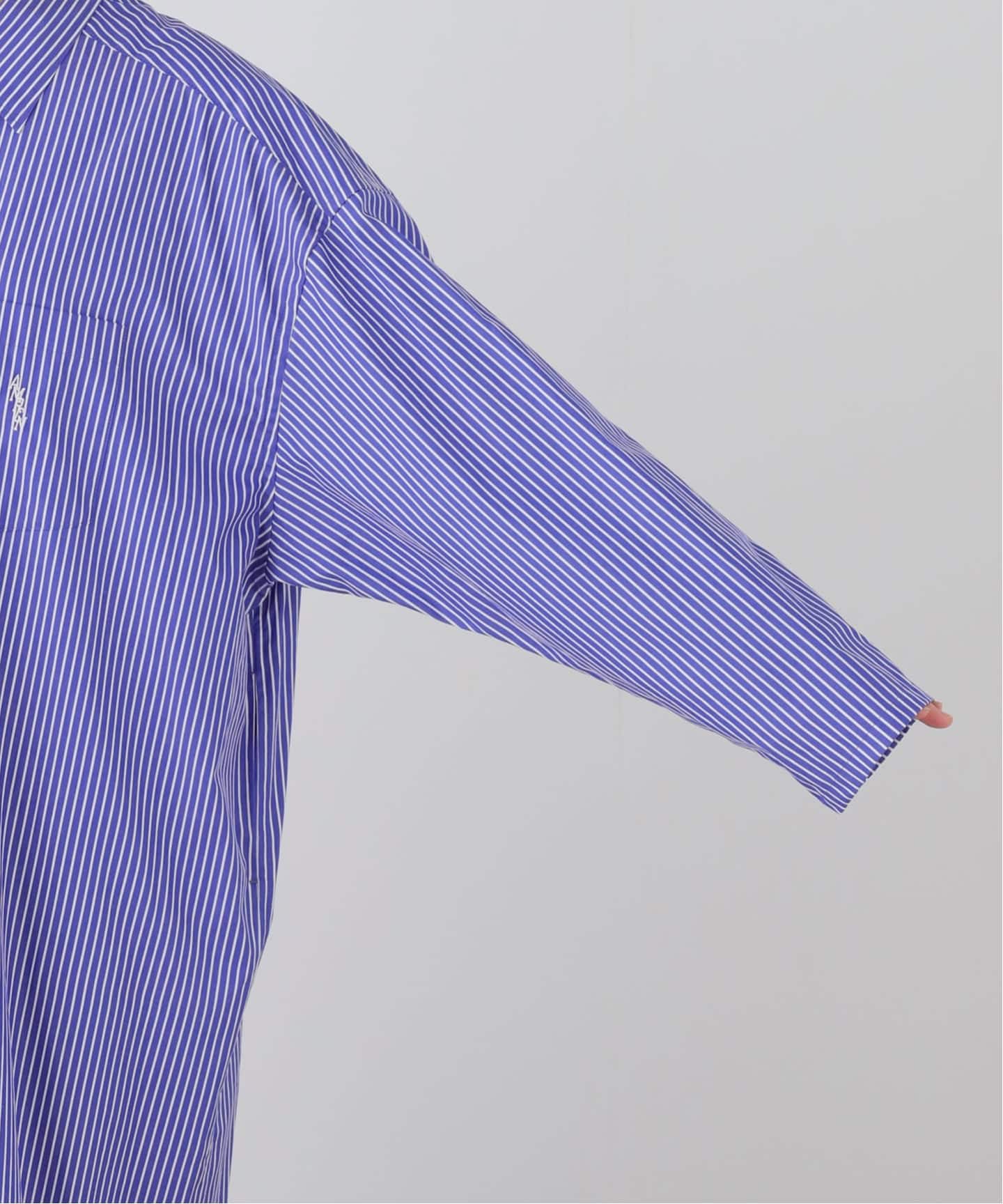 AMERICANA/アメリカーナ】 Stripe Shirt Onepeace（シャツワンピース