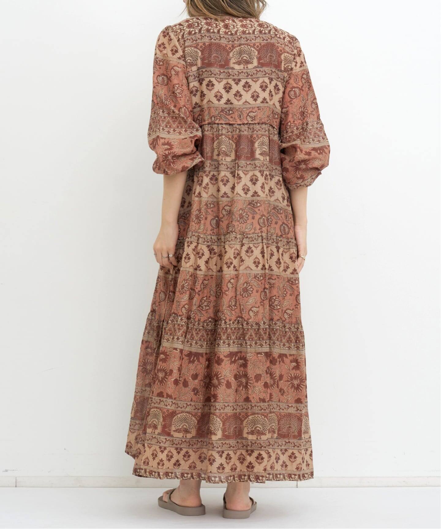 BLUE BOHEME/ブルー ボヘム】 COTTON DRESS（ワンピース）｜L