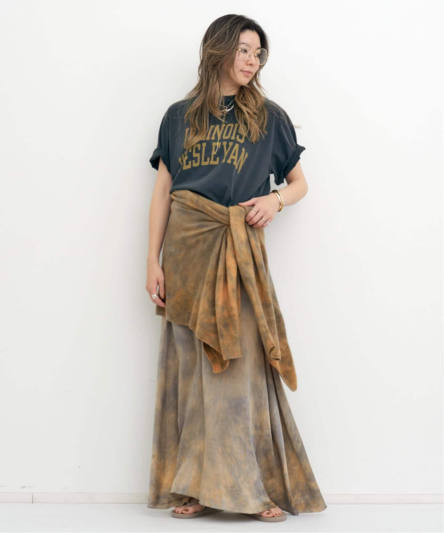 LOVE TANJANE/ラブ タンジェイン】 ROMAN SILK DRESS（ワンピース）｜L