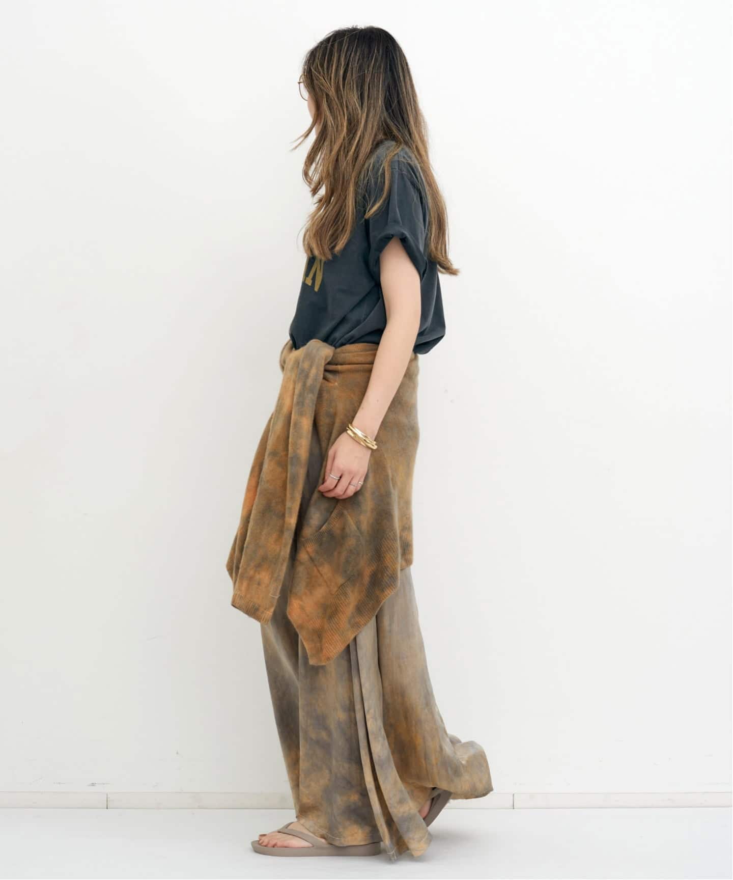 LOVE TANJANE/ラブ タンジェイン】 ROMAN SILK DRESS（ワンピース）｜L
