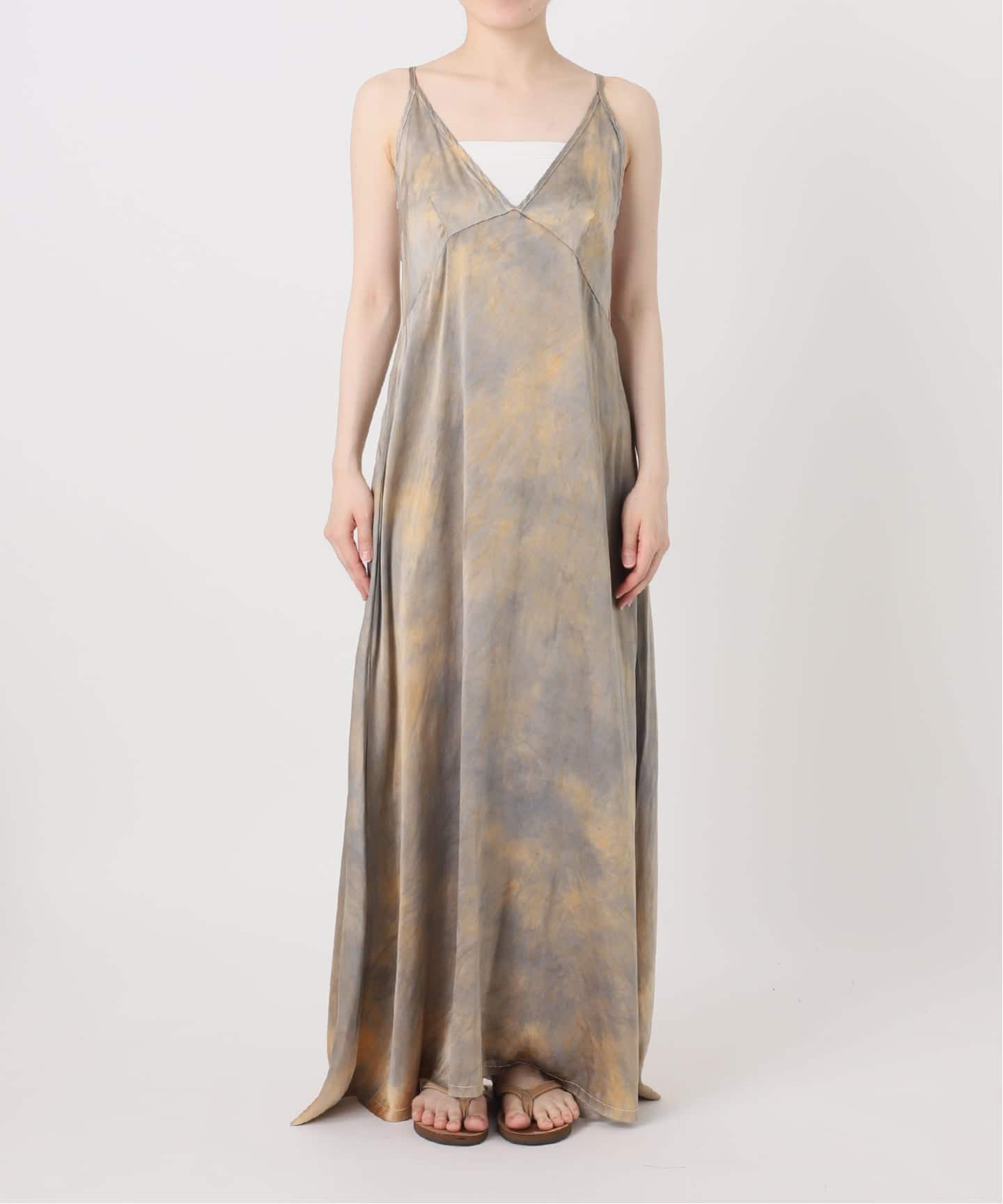 LOVE TANJANE/ラブ タンジェイン】 ROMAN SILK DRESS（ワンピース）｜L