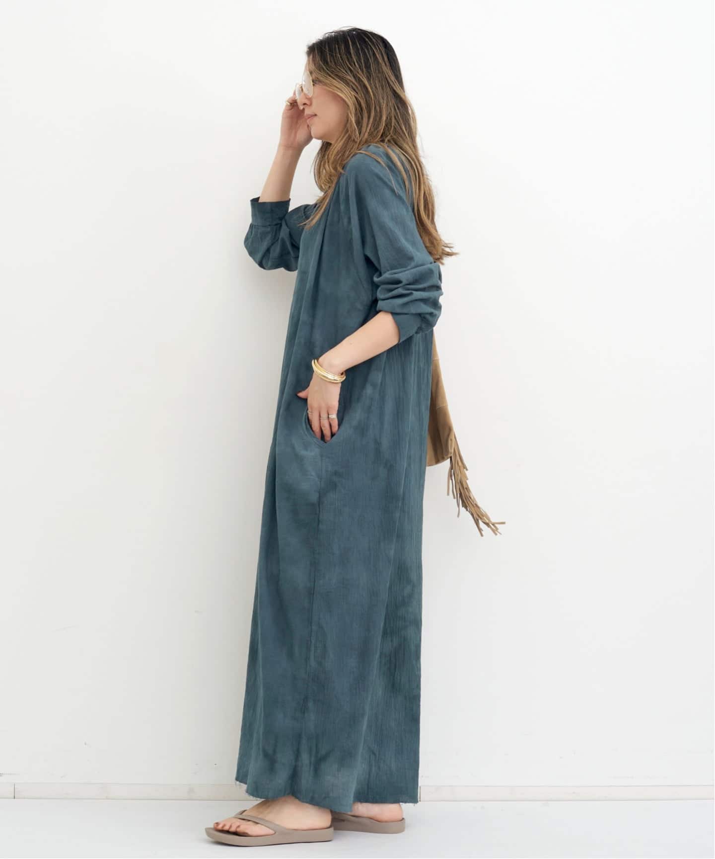 LOVE TANJANE/ラブ タンジェイン】 MAXI DRESS（ワンピース）｜L