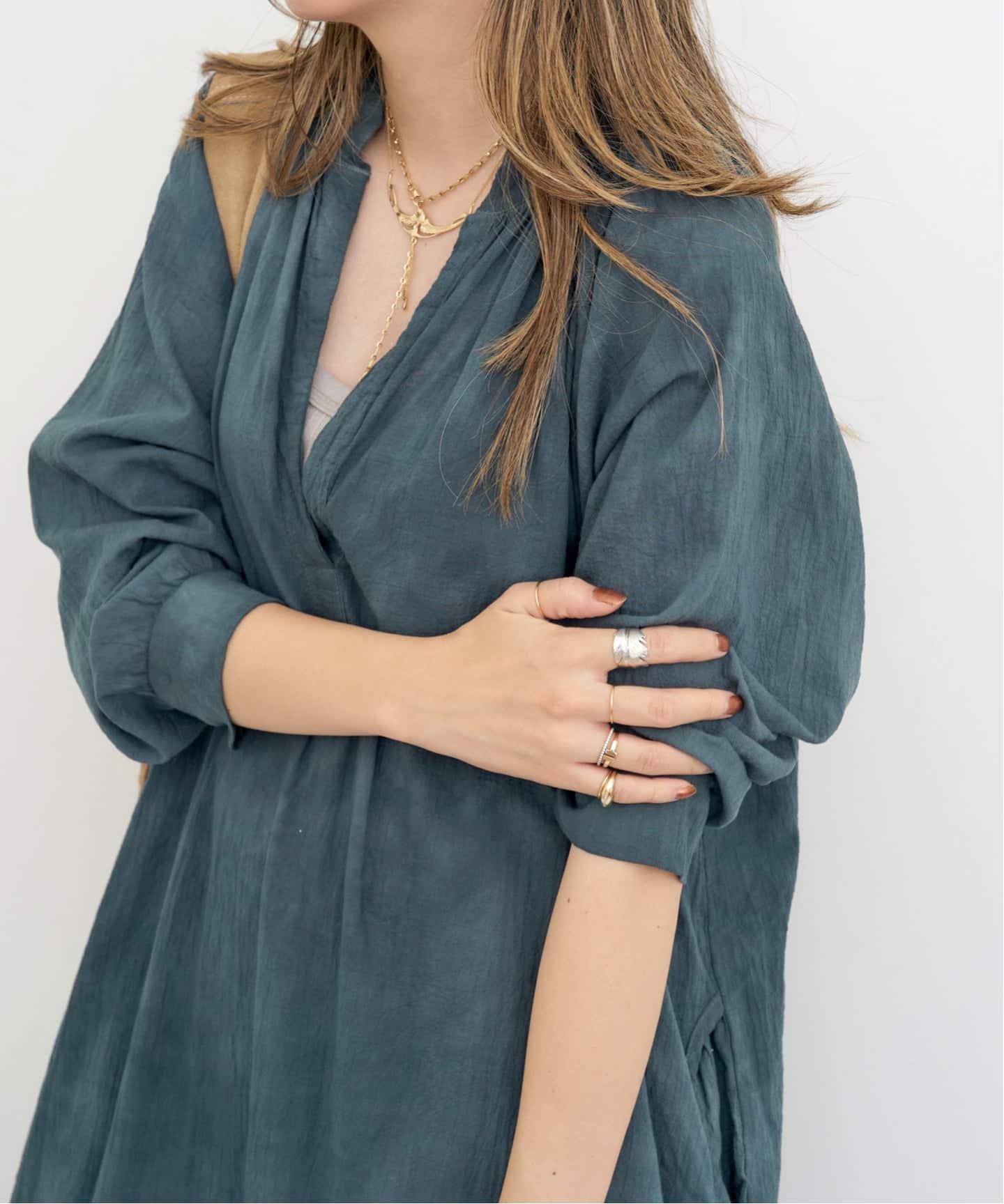 LOVE TANJANE/ラブ タンジェイン】 MAXI DRESS（ワンピース）｜L