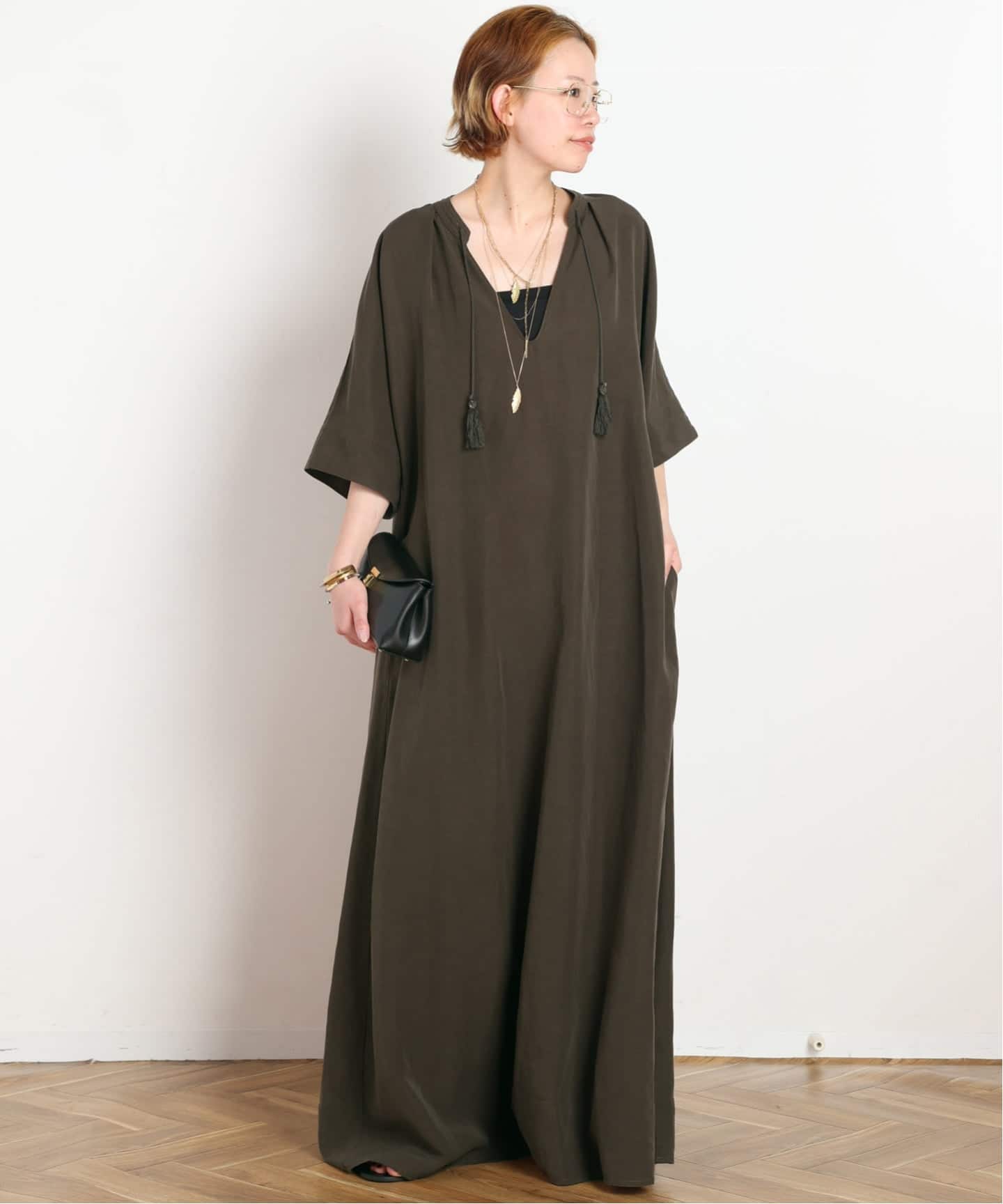 Modena Dress（ワンピース）｜AP STUDIO（エーピーストゥディオ）の