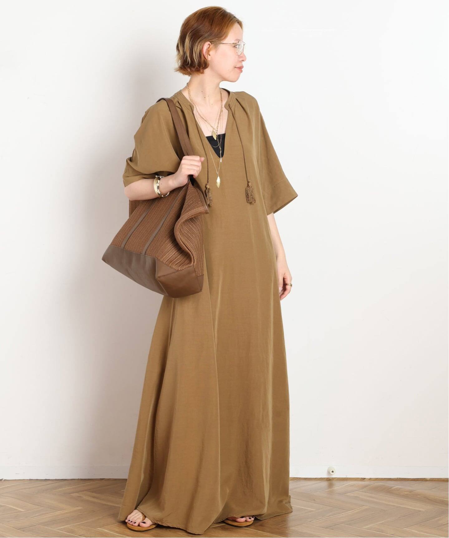 今期完売　新品　Modena Dress Modena Dress（ワンピース）｜AP STUDIO（エーピーストゥディオ）の