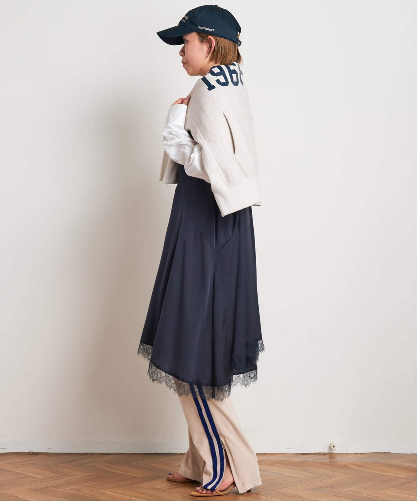 NEWレースドッキングワンピース（ワンピース）｜AP STUDIO（エーピー