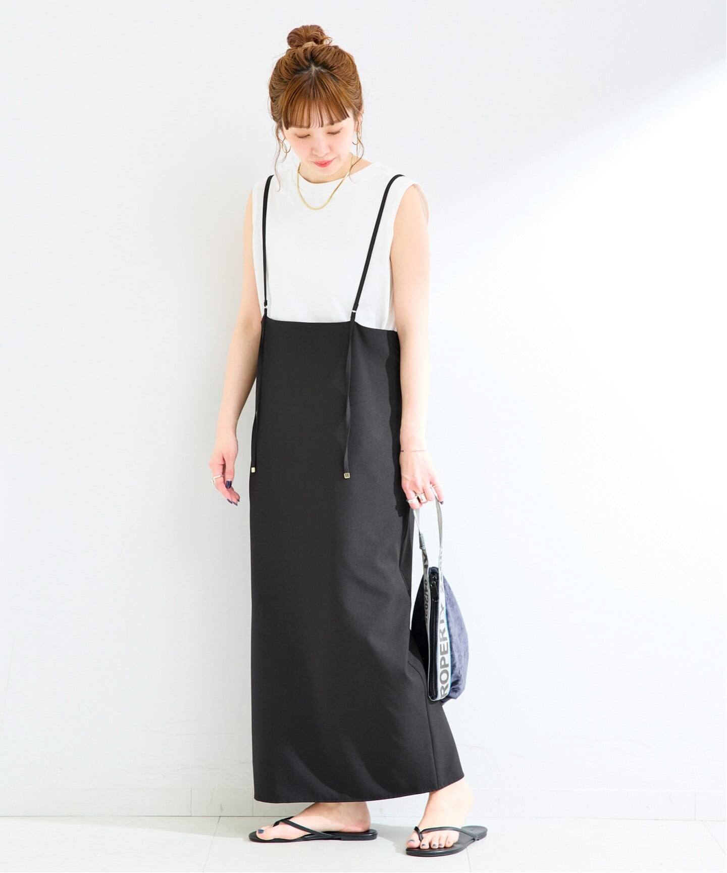 追加3》【WEB限定】《2点セット》ウォッシャブル / Iラインキャミ