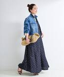 《追加7》手洗い可 / リネンレーヨンスリーブレスワンピース