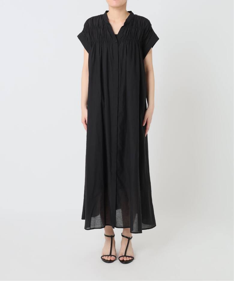 S/Mサイズ展開》手洗い可 / ボイルタックワンピース（ワンピース 