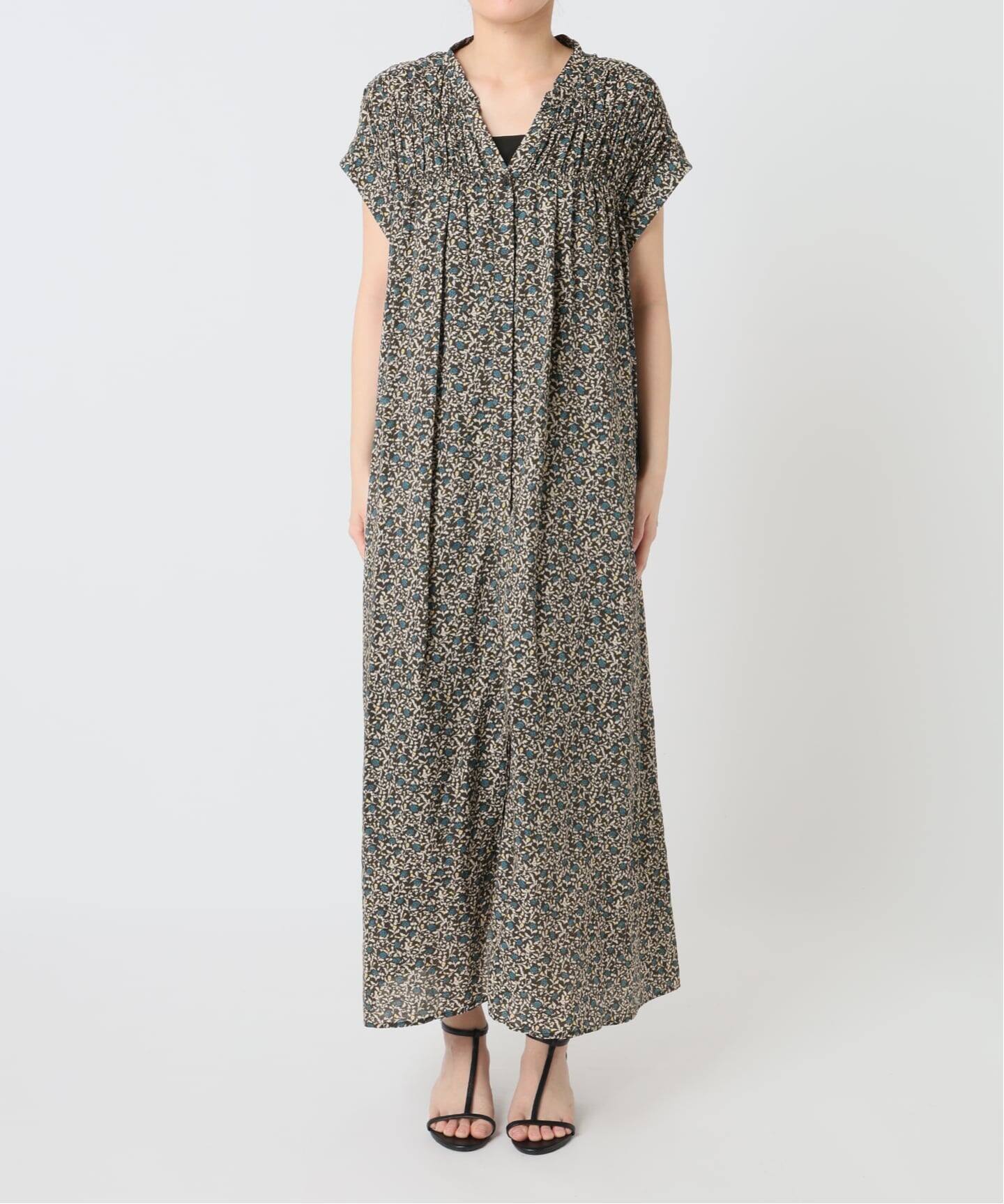 S/Mサイズ展開》手洗い可 / ボイルタックワンピース（ワンピース