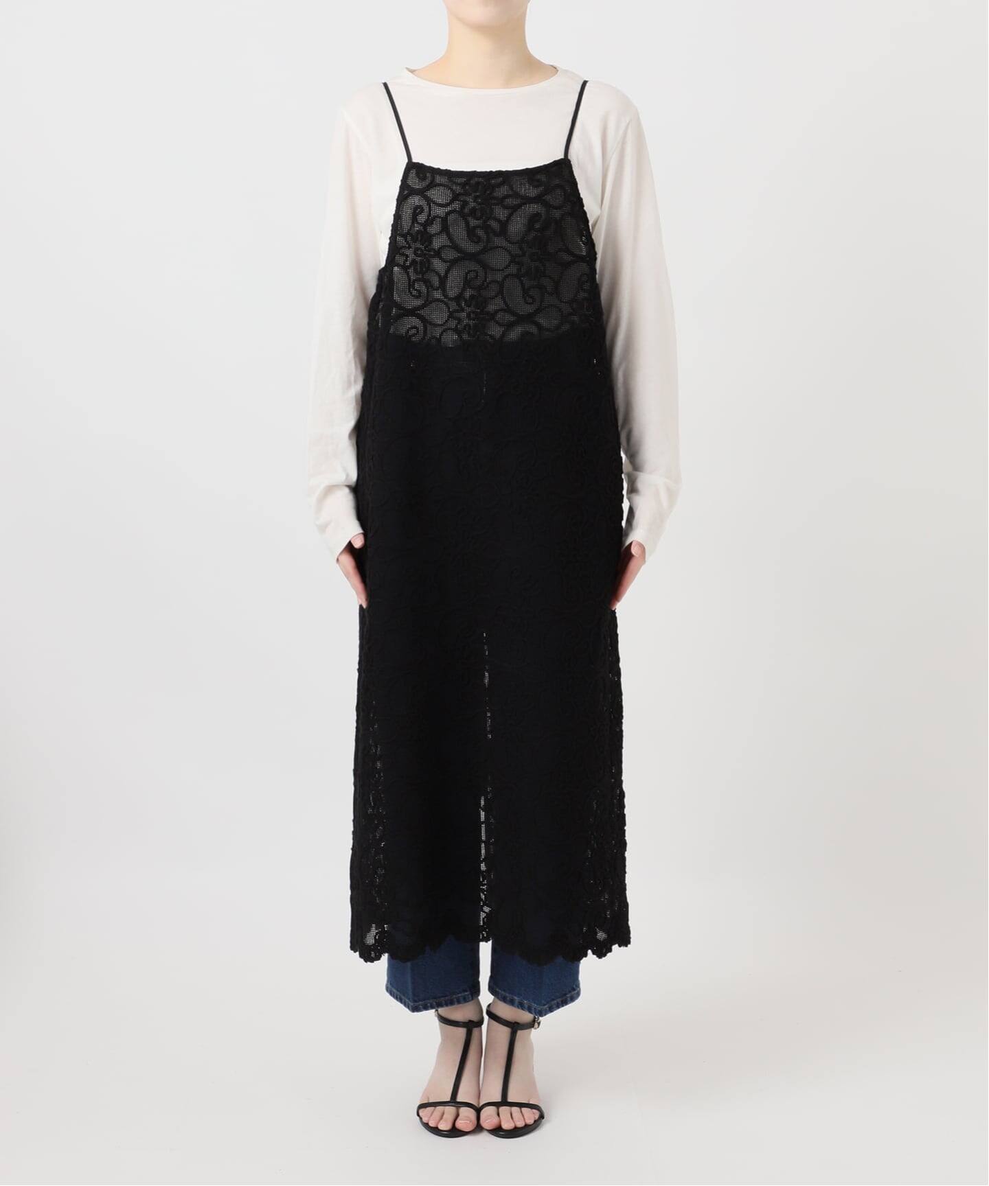 手洗い可 / コード刺繍キャミワンピース（ワンピース）｜B.C STOCK