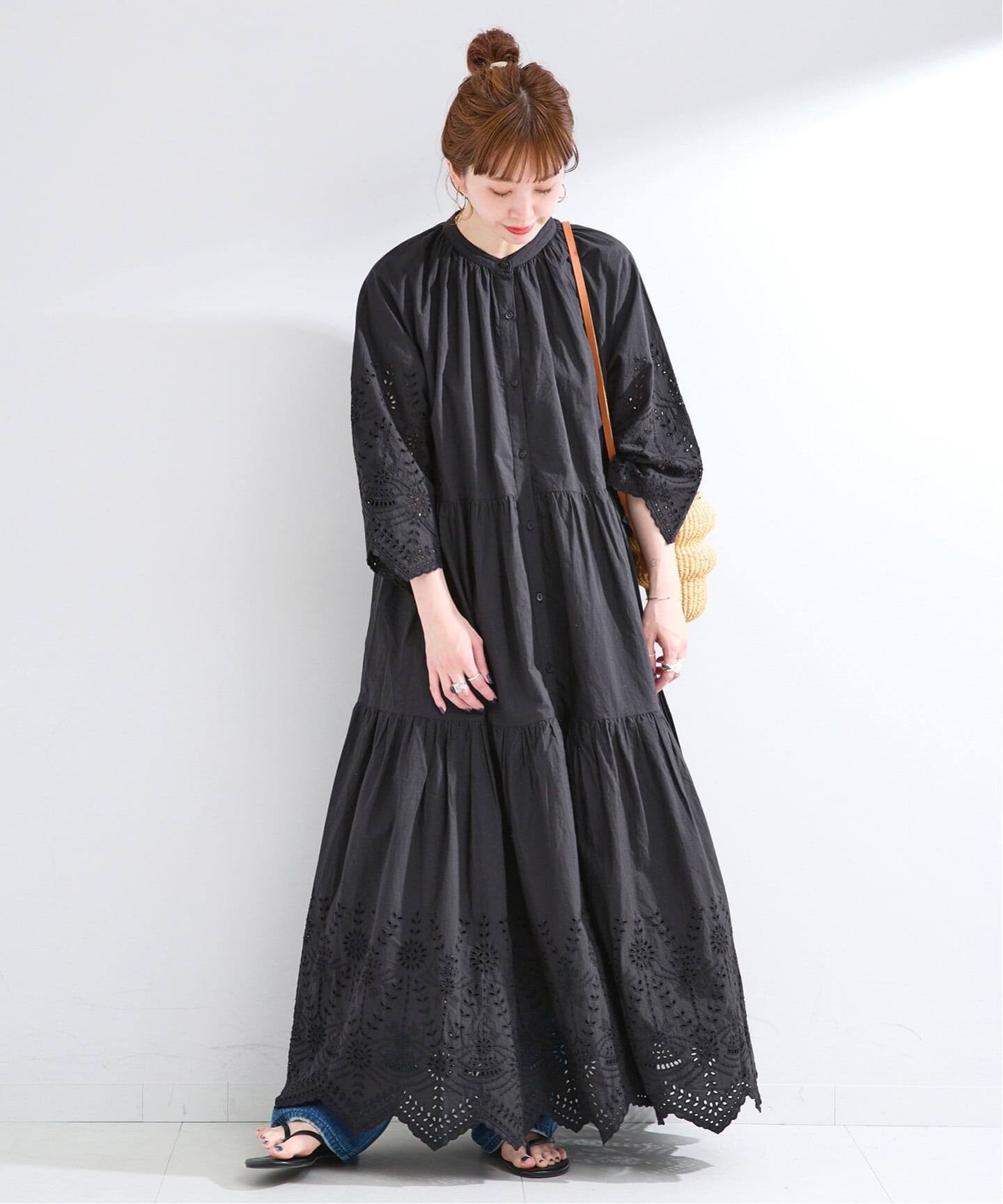⭐️黒ストーンワンピース1472 黒ストーンワンピース1472