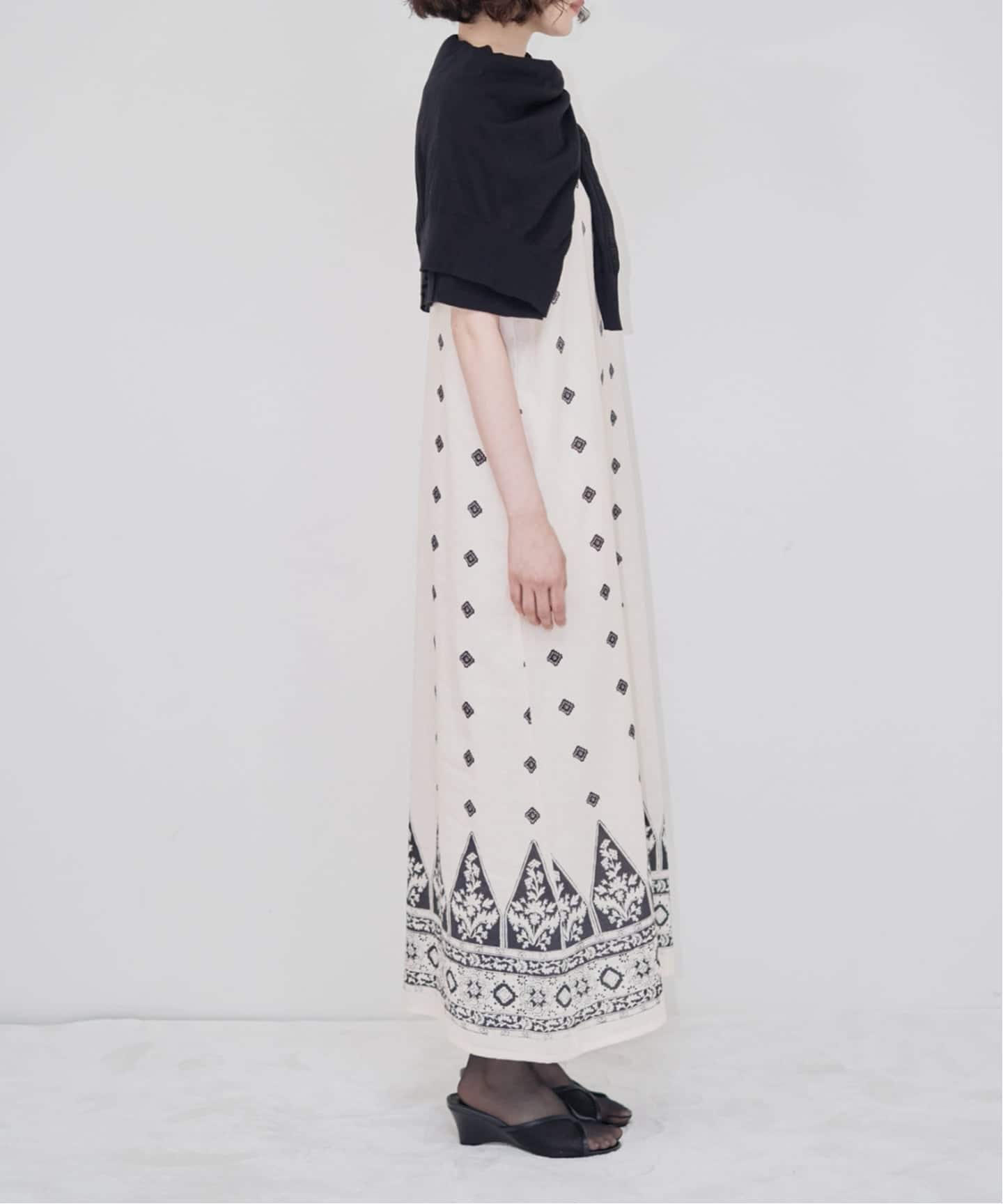 SARA MALLIKA/サラマリカ】 Flower Print Cami Dress（ワンピース