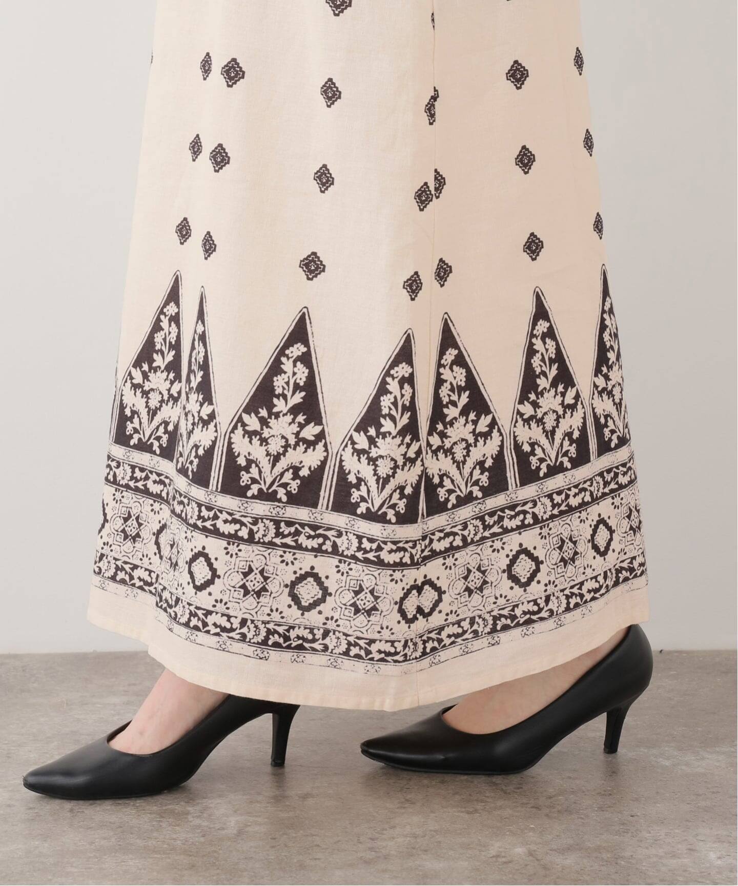 SARA MALLIKA/サラマリカ】 Flower Print Cami Dress（ワンピース
