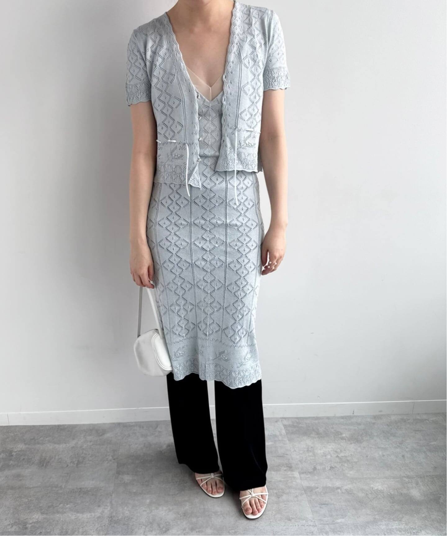 EUCHRONIA/ユークロニア】Silk lace dress（ワンピース）｜EDIT.FOR
