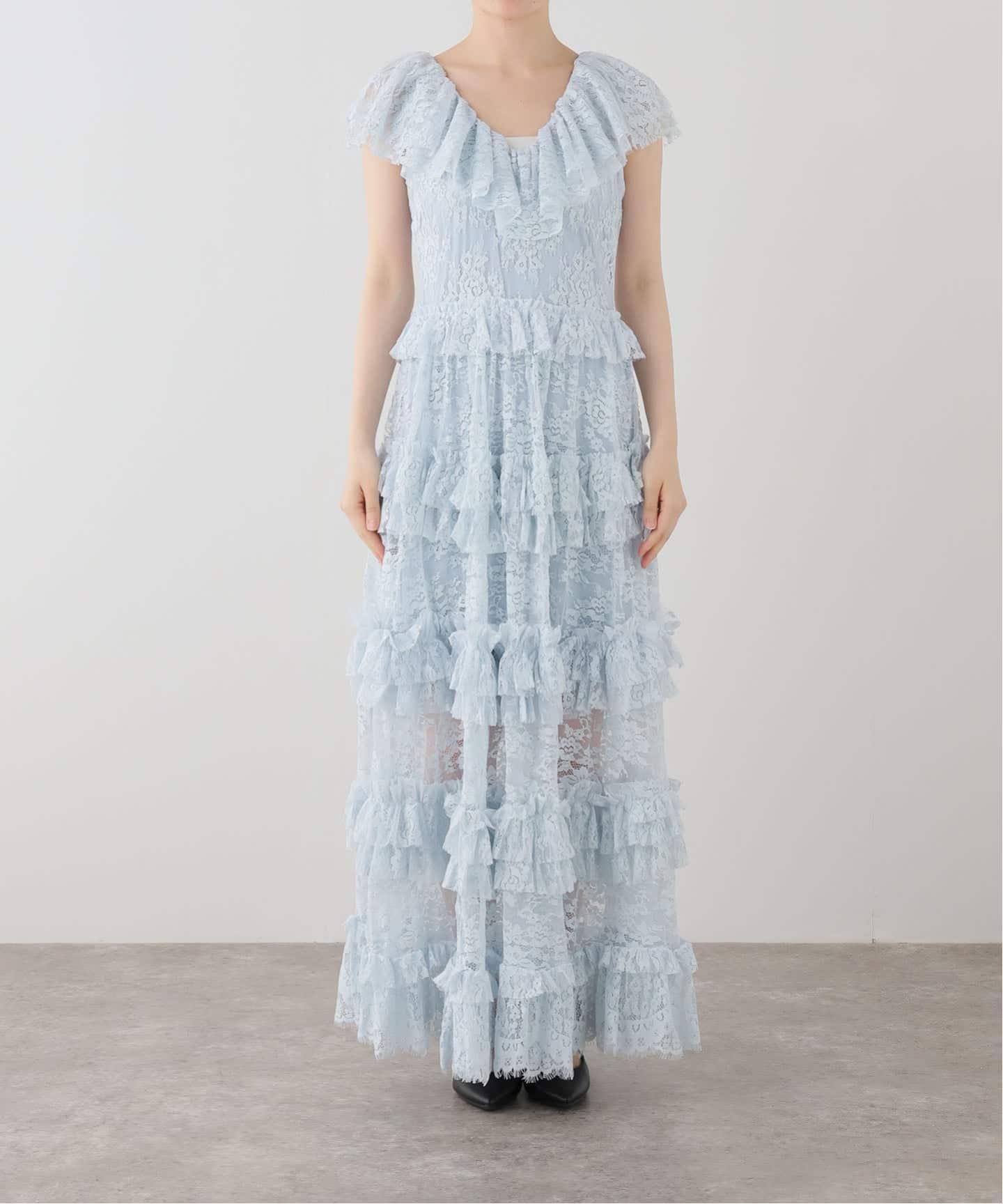 Sea New York/シー ニューヨーク】 SHAREEN LACE VNECK DRESS