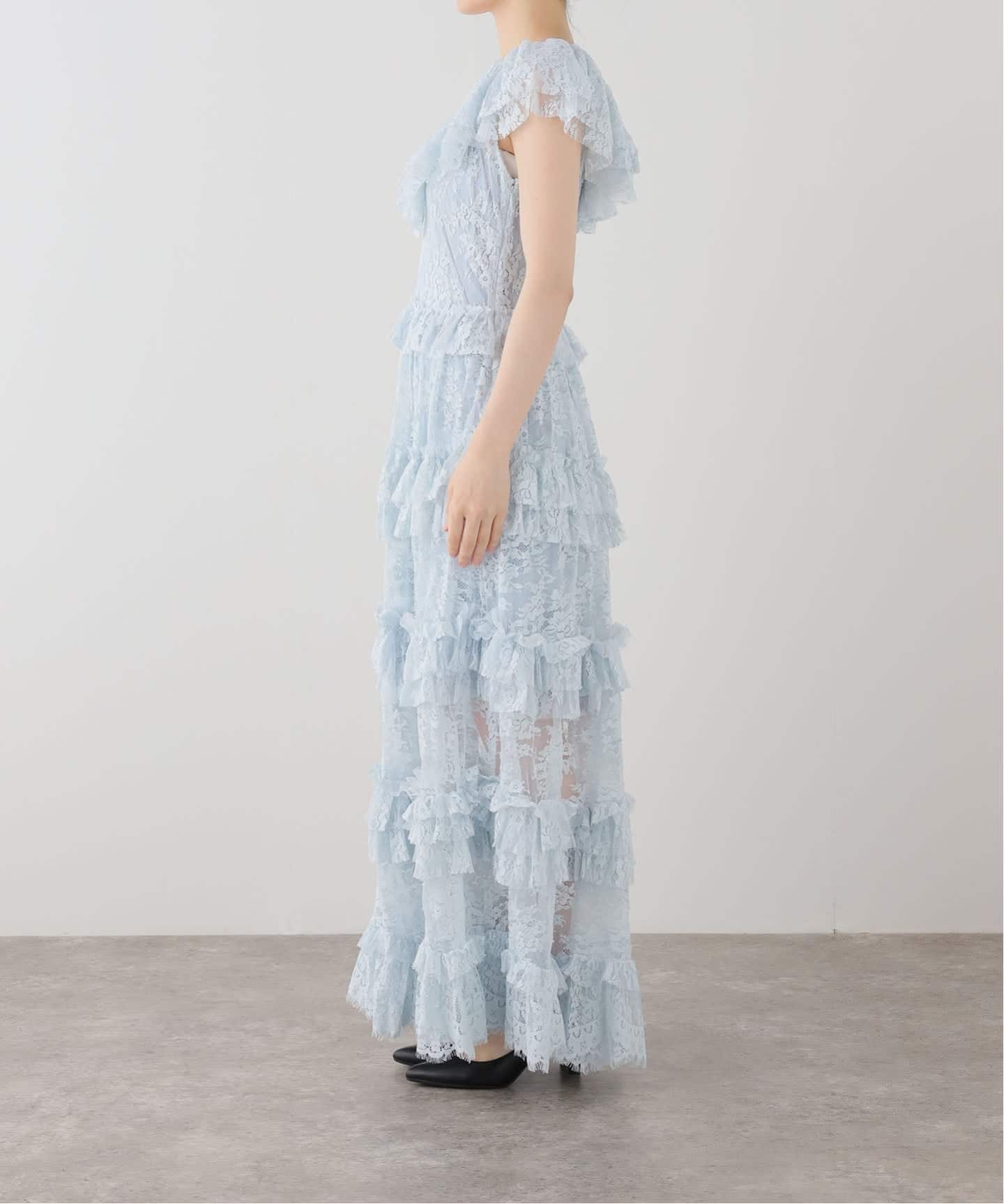 Sea New York/シー ニューヨーク】 SHAREEN LACE VNECK DRESS