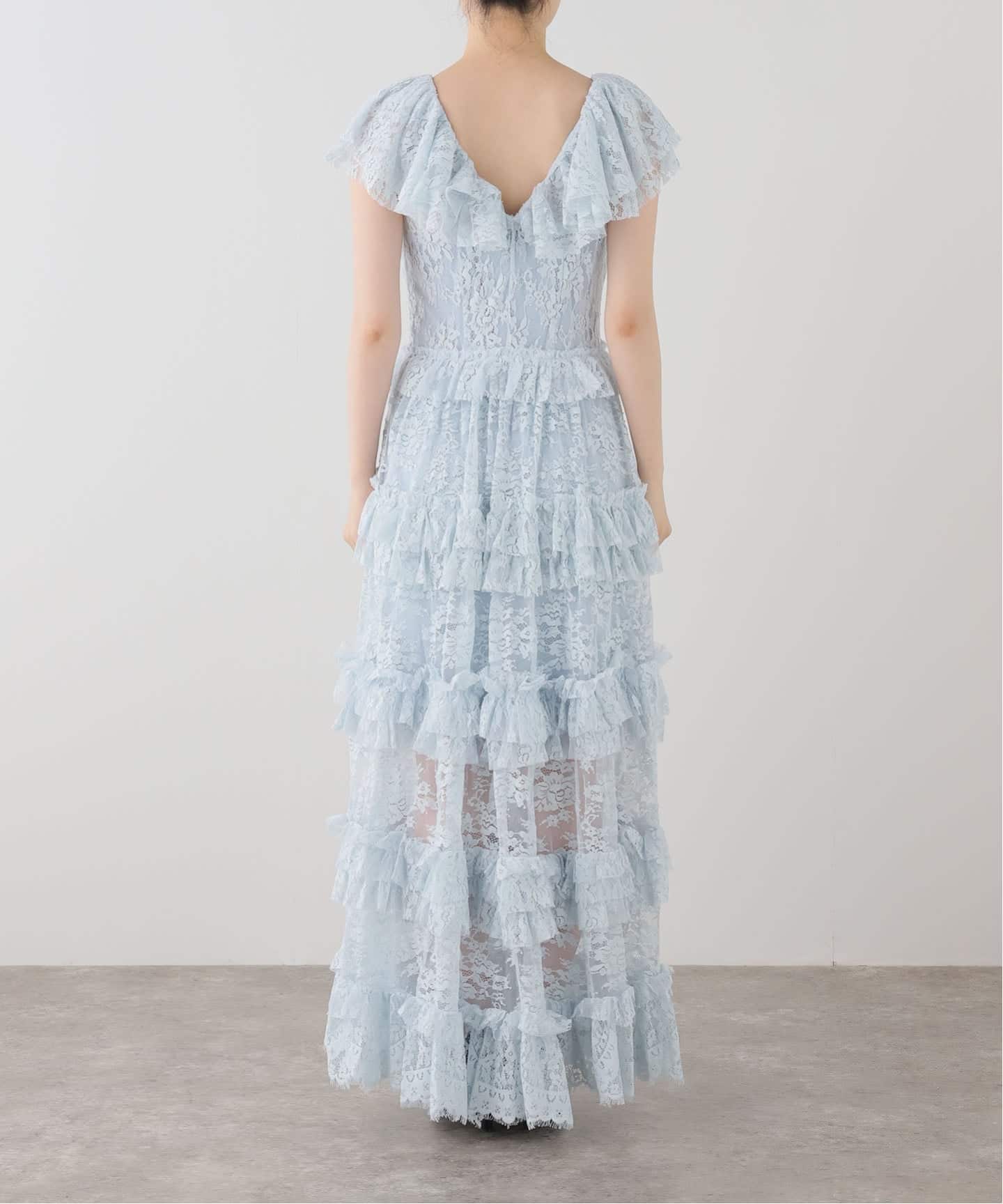 Sea New York/シー ニューヨーク】 SHAREEN LACE VNECK DRESS