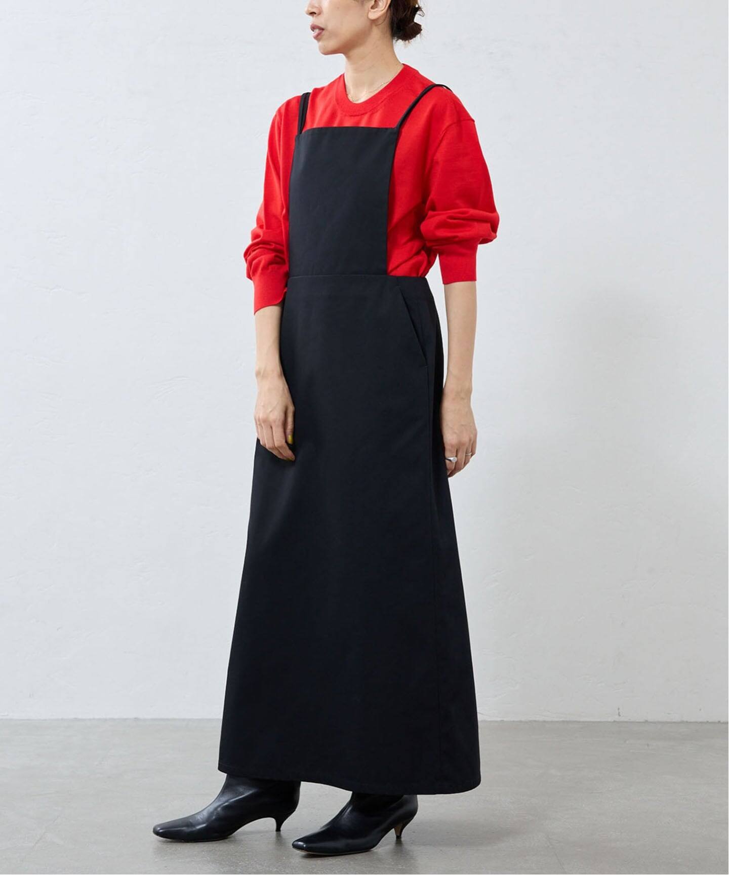 一部店舗限定》Maison IENA エプロンワンピース（ワンピース）｜IENA 