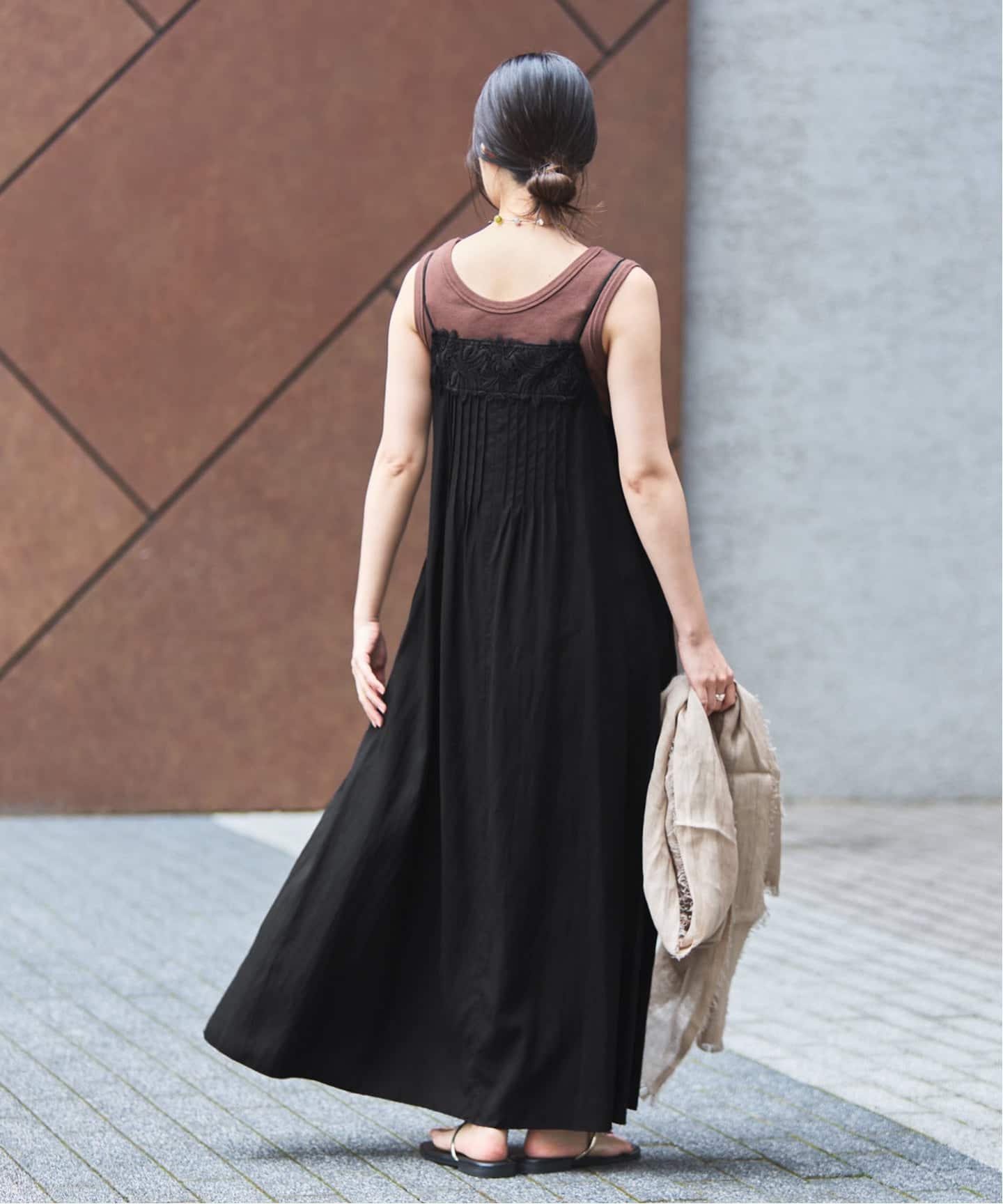 WEB限定/追加予約》レースキャミソールワンピース（ワンピース）｜IENA